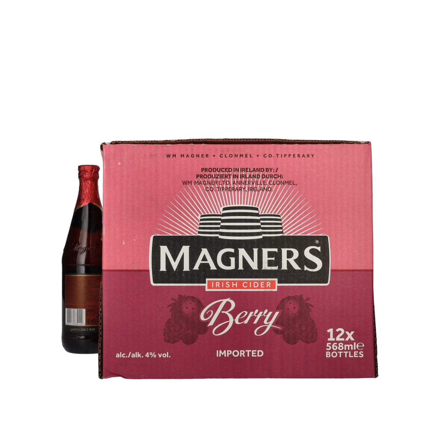 Magners Irish Cider BERRY 4% ABV 12 x 0.568 l