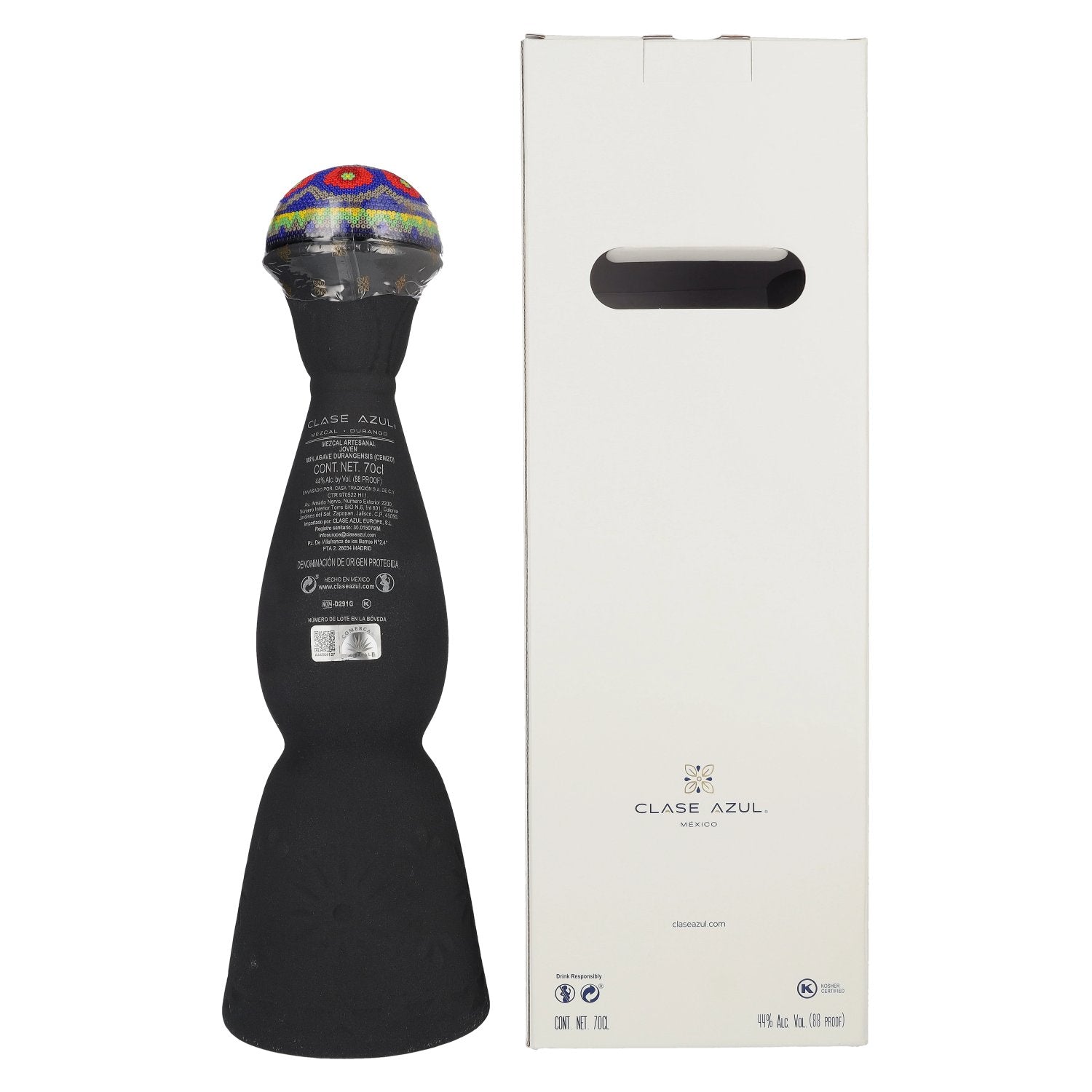 Clase Azul Mezcal DURANGO 44% Vol. 0,7l in geschenkverpakking