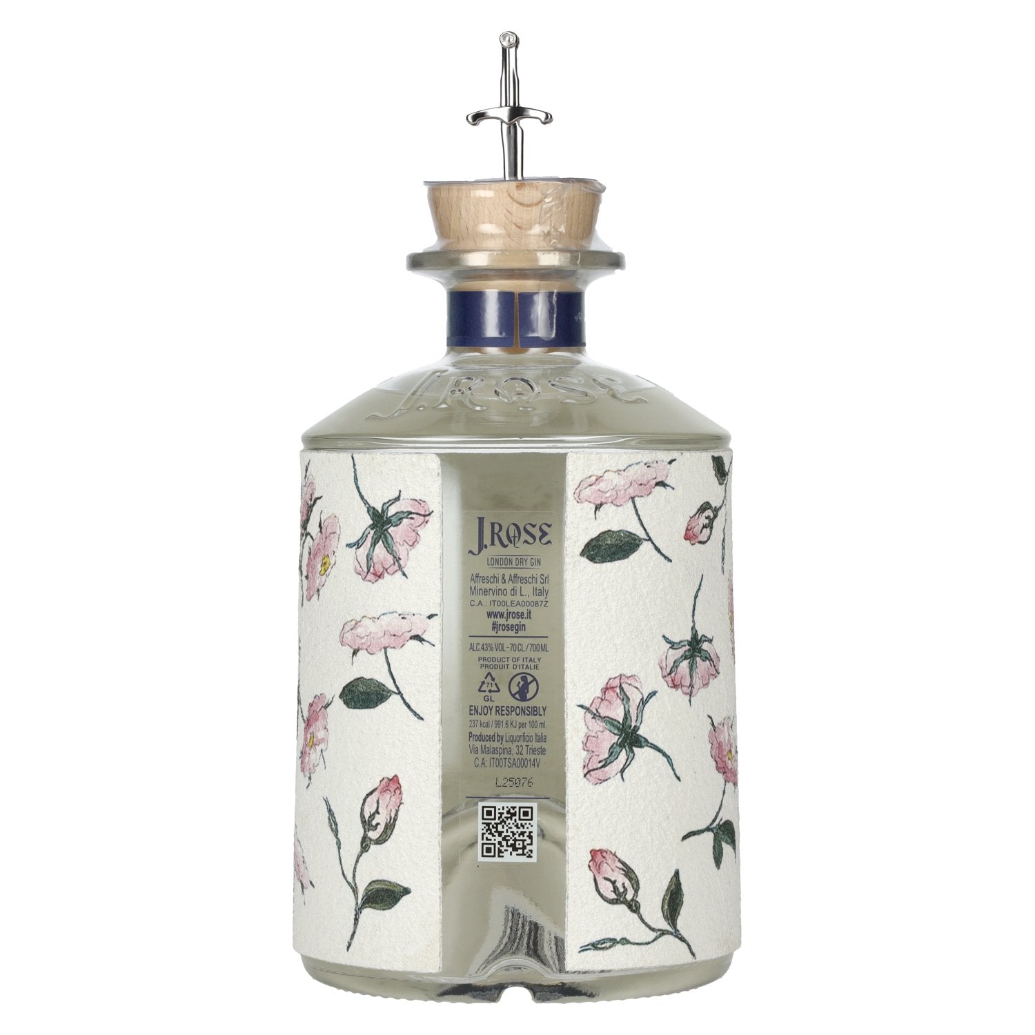 J. Rose London Dry Gin JR09 43% Vol. 0,7l
