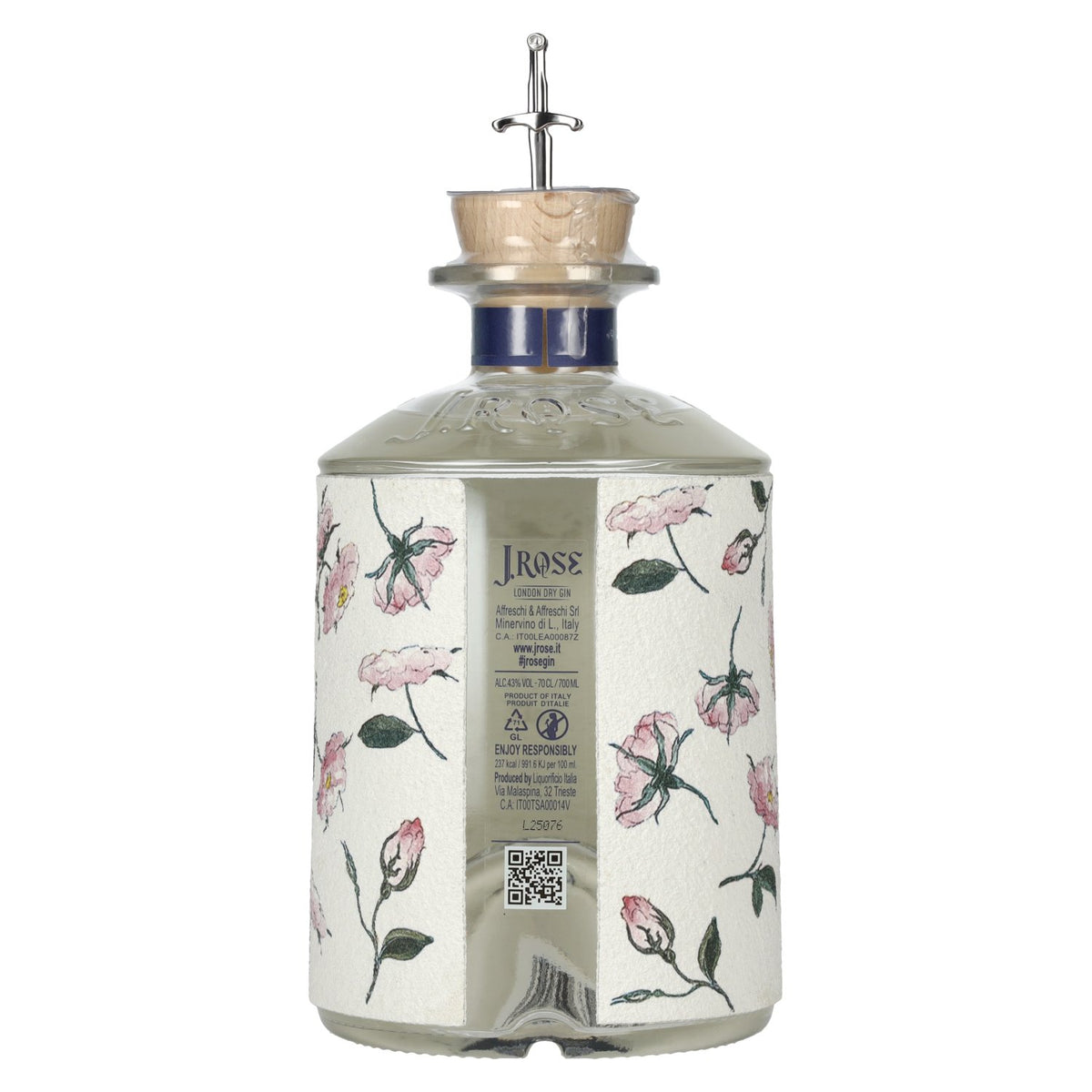 J. Rose London Dry Gin JR09 43 % vol. 0,7 l