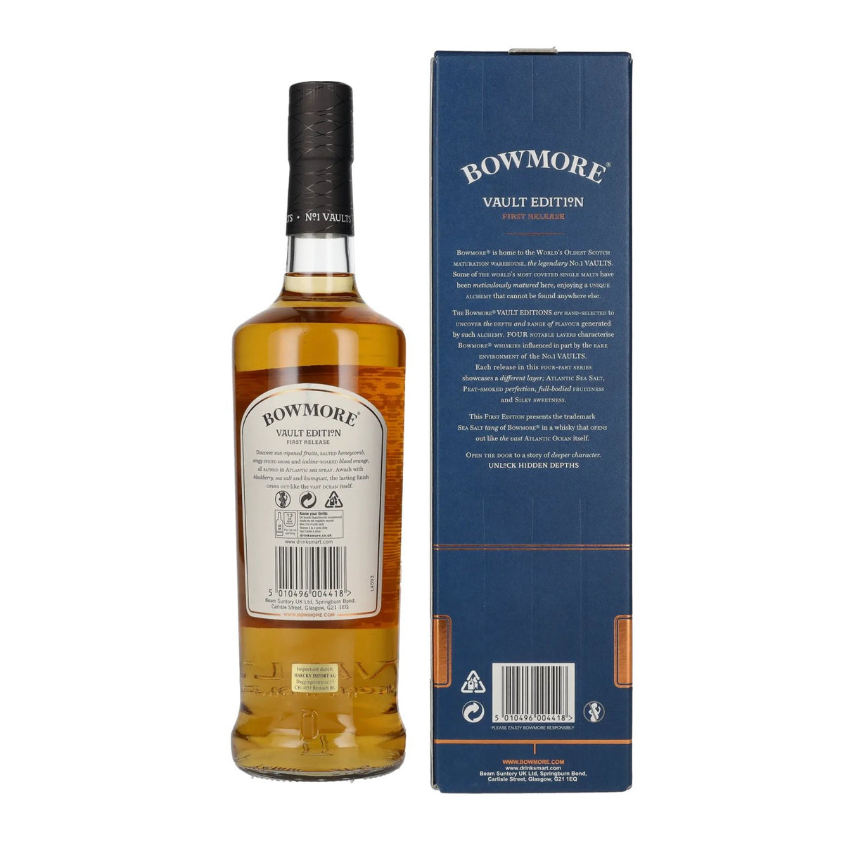 Bowmore VAULT EDITION Atlantic Sea Salt FIRST RELEASE 51,5% Vol. 0,7l in Geschenkbox