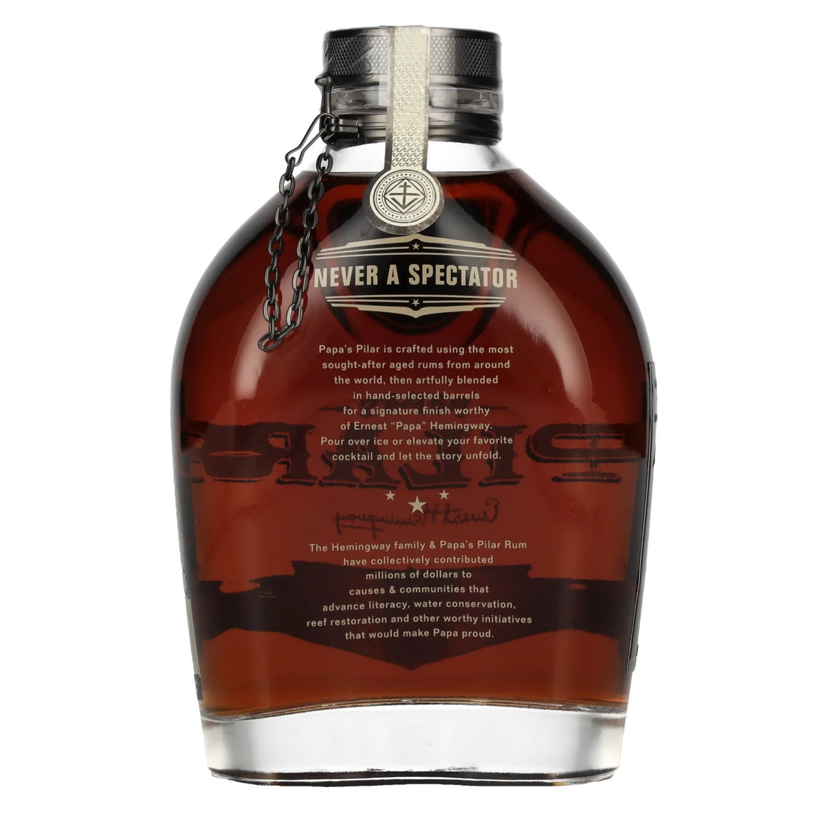Papa's Pilar Solera FLAGSHIP DARK RUM 43% vol. 0,7 l