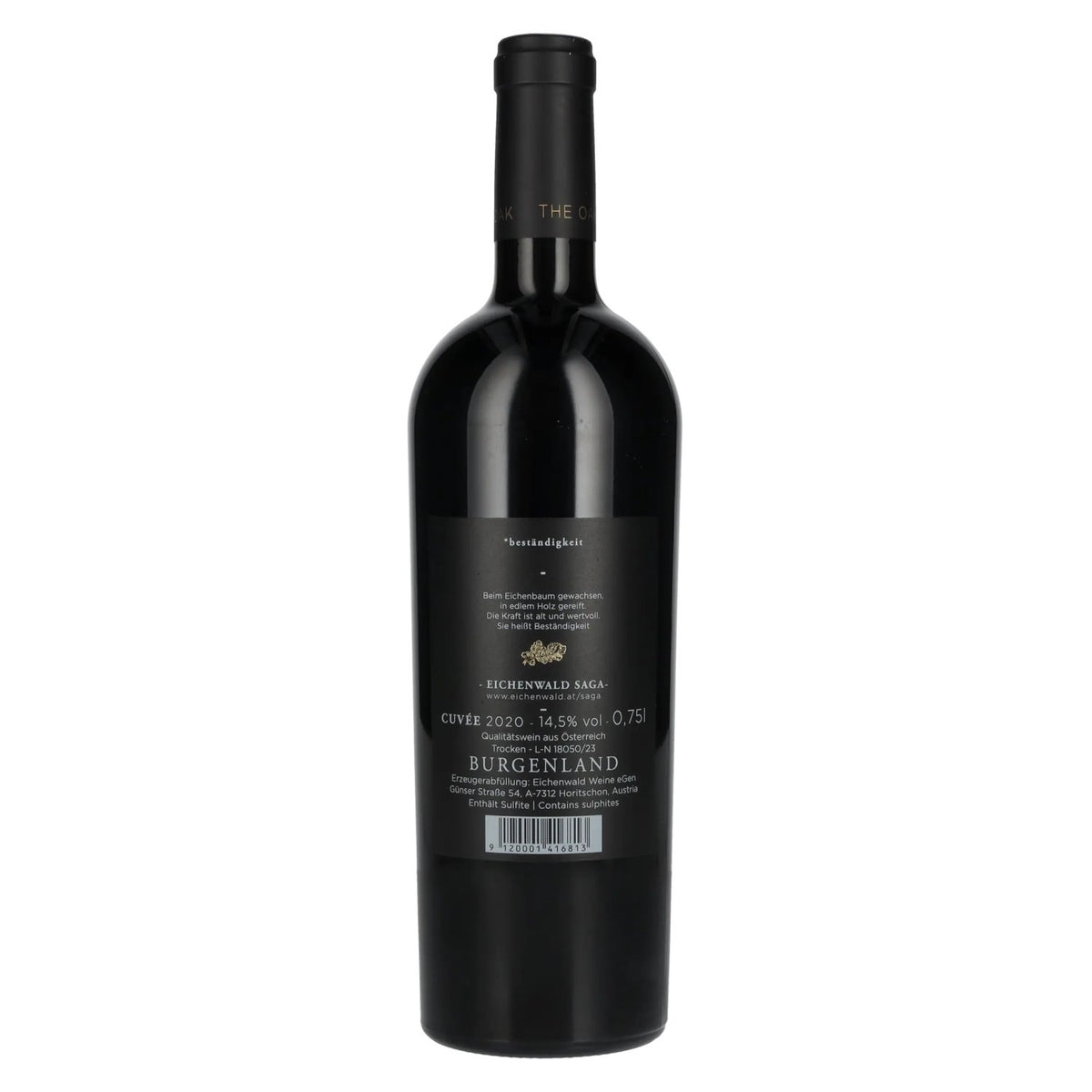 Eichenwald THE OAK Cuvée 2020 14,5% vol. 0,75 l