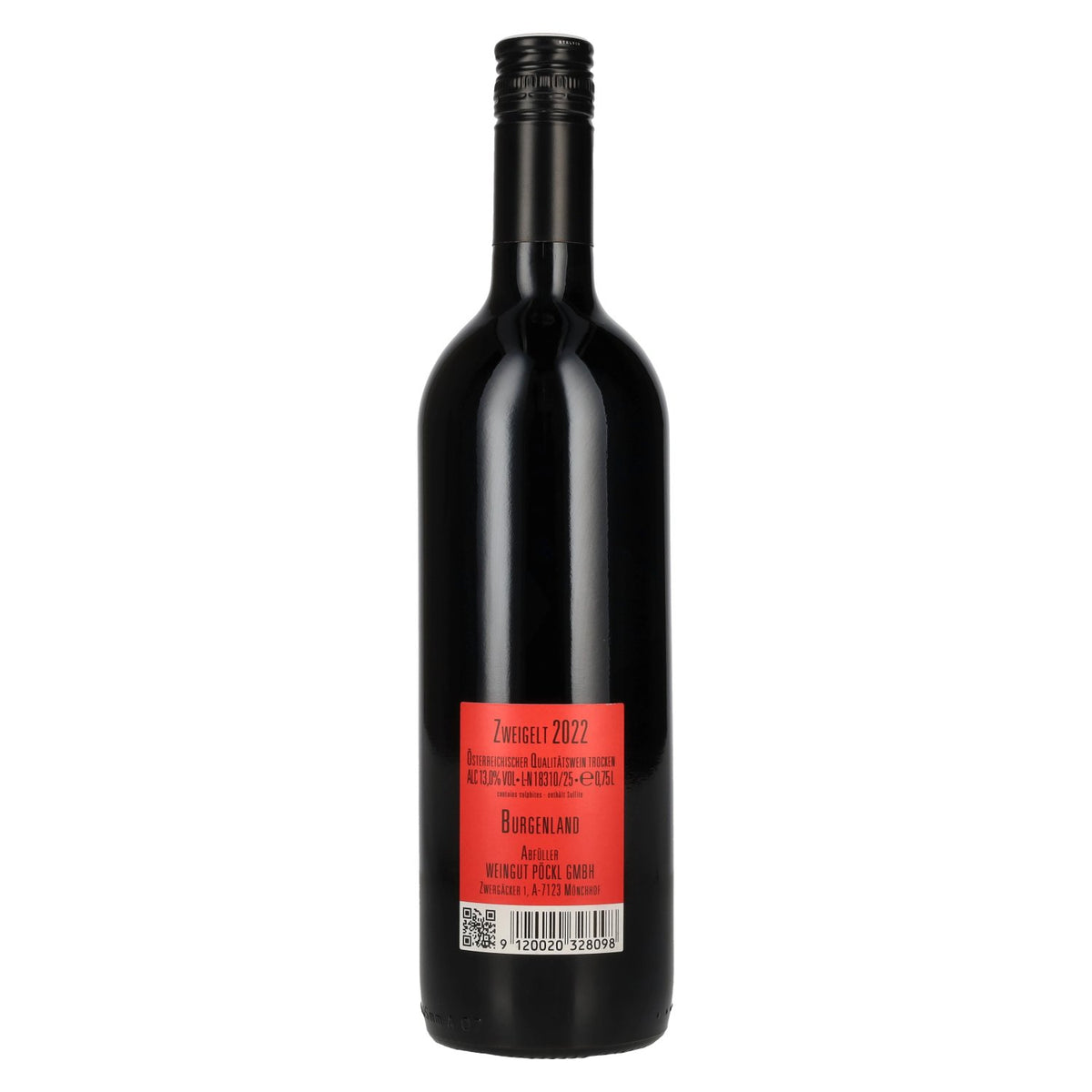 Pöckl Zweigelt 2022 13% ABV 0.75l