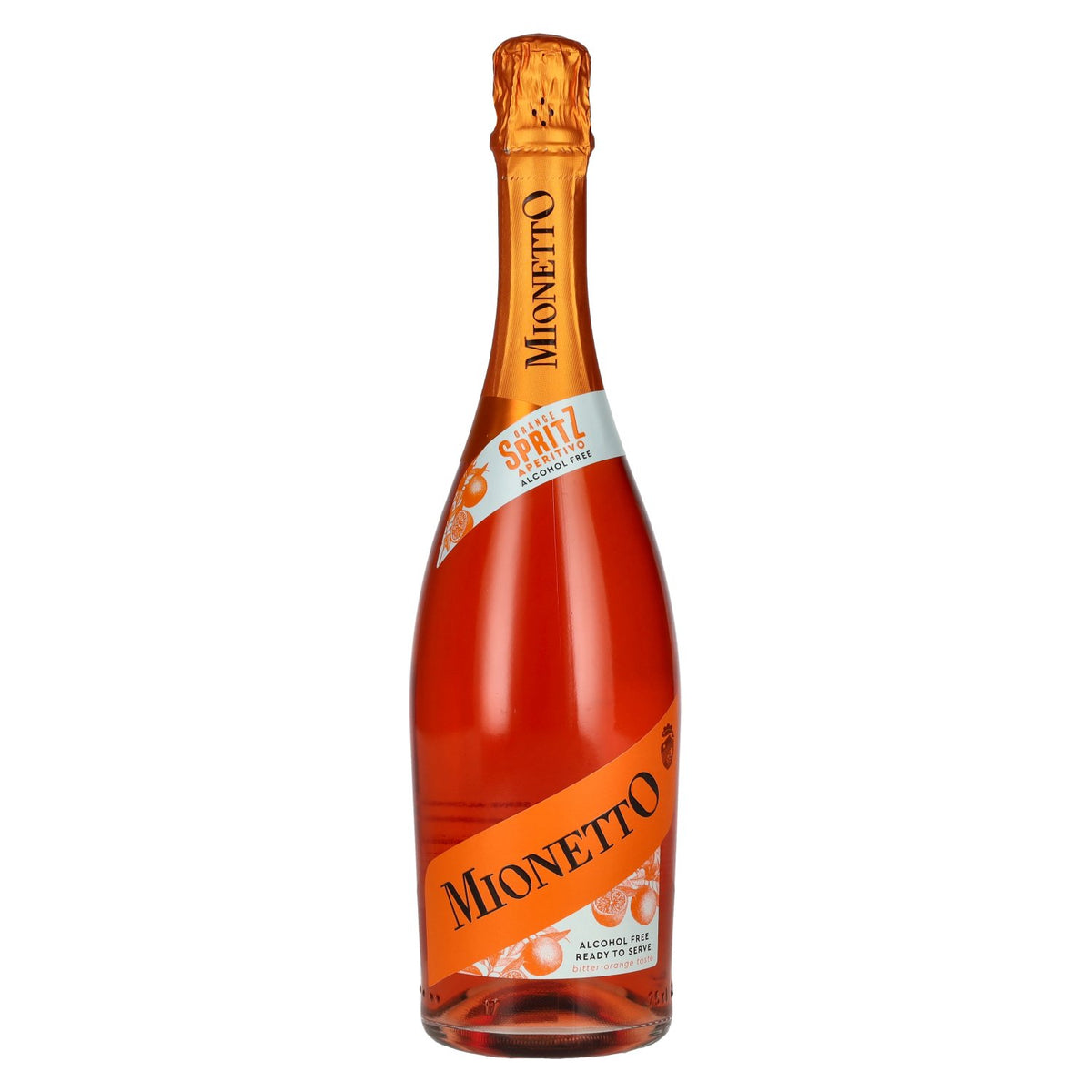 Mionetto Orange Spritz Aperitivo Sans Alcool Prêt à Servir 0,75l