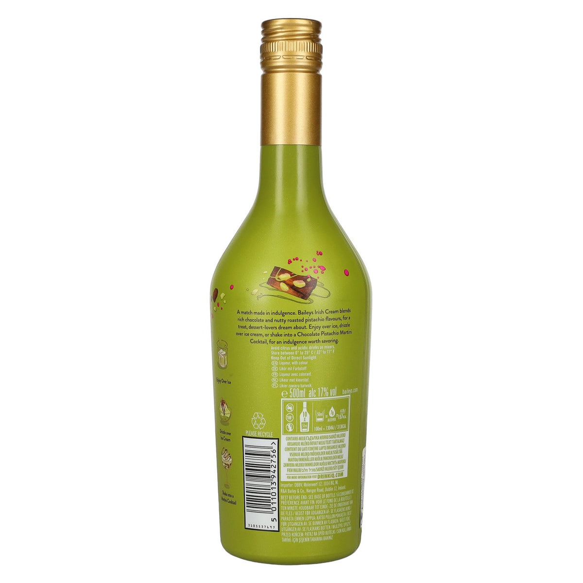 Baileys Chocolate Pistachio Irish Cream Liqueur Limited Edition 17% Vol. 0,5l