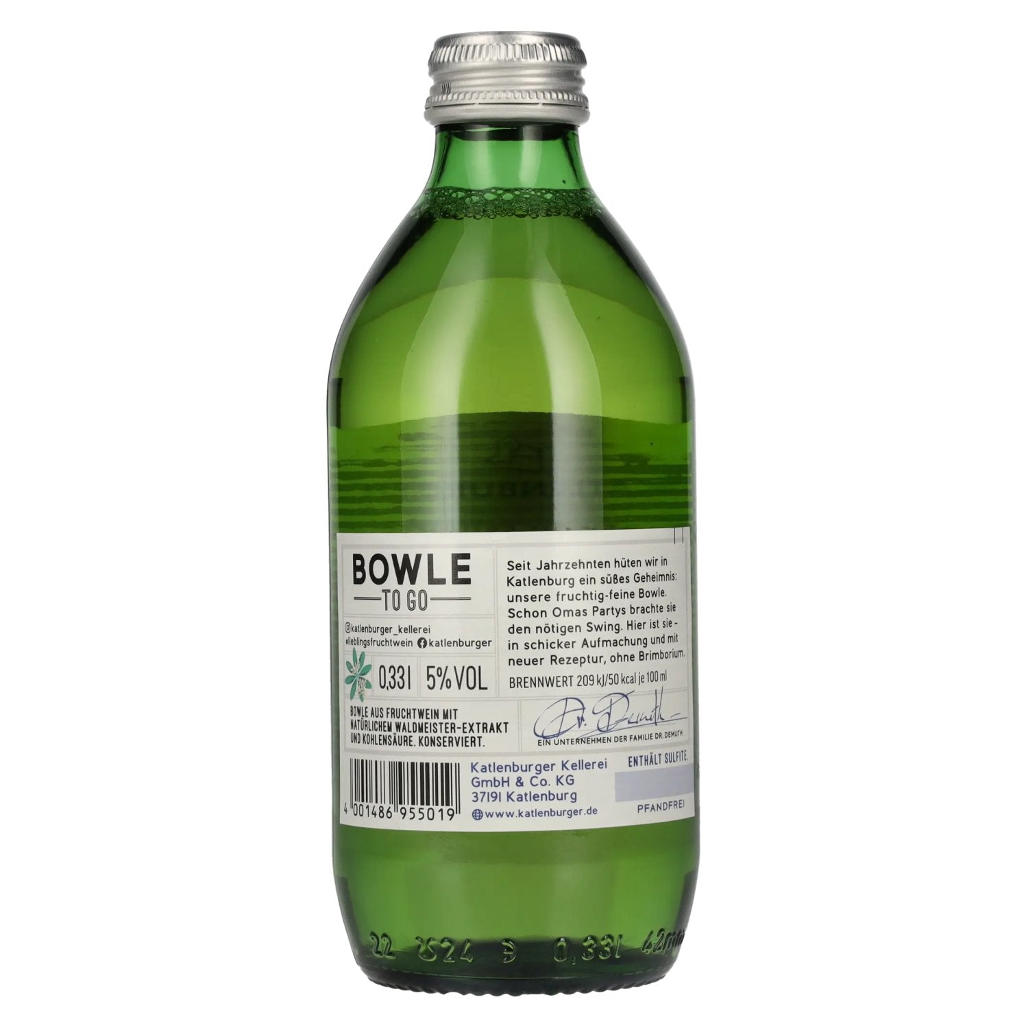 Katlenburger Bowle-To-Go Aspérule 5% Vol. 0,33l