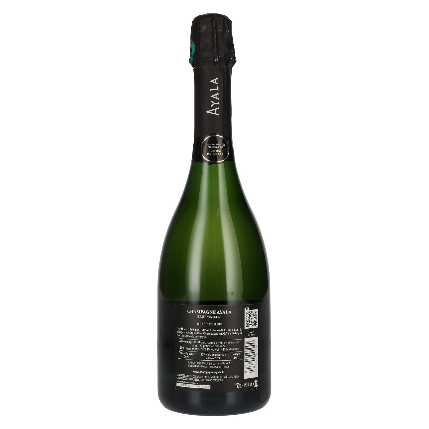 Ayala Champagne Brut Majeur 12,5% Vol. 0,75l