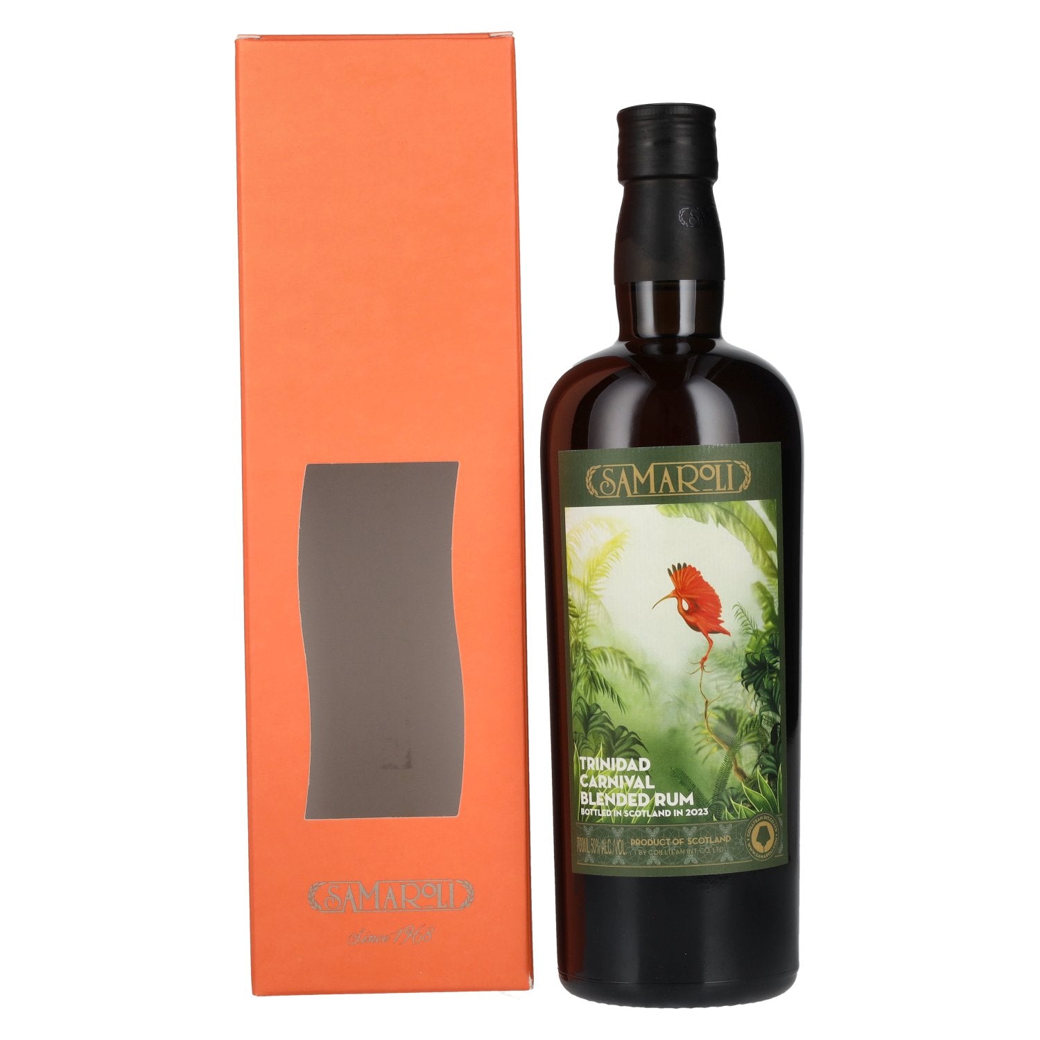 Rhum assemblé Samaroli Trinidad Carnival 2023, 50 % vol., 0,7 l, dans un coffret cadeau