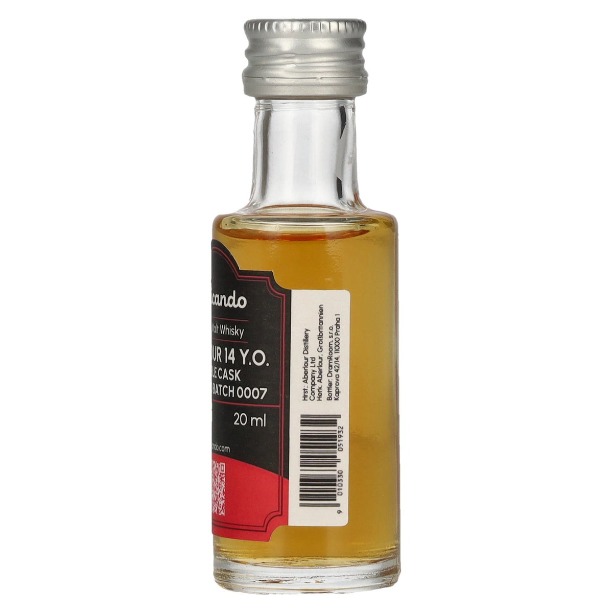 Aberlour 14 Years Old DOUBLE CASK MATURED Batch 0007 40% Vol. 0,02l