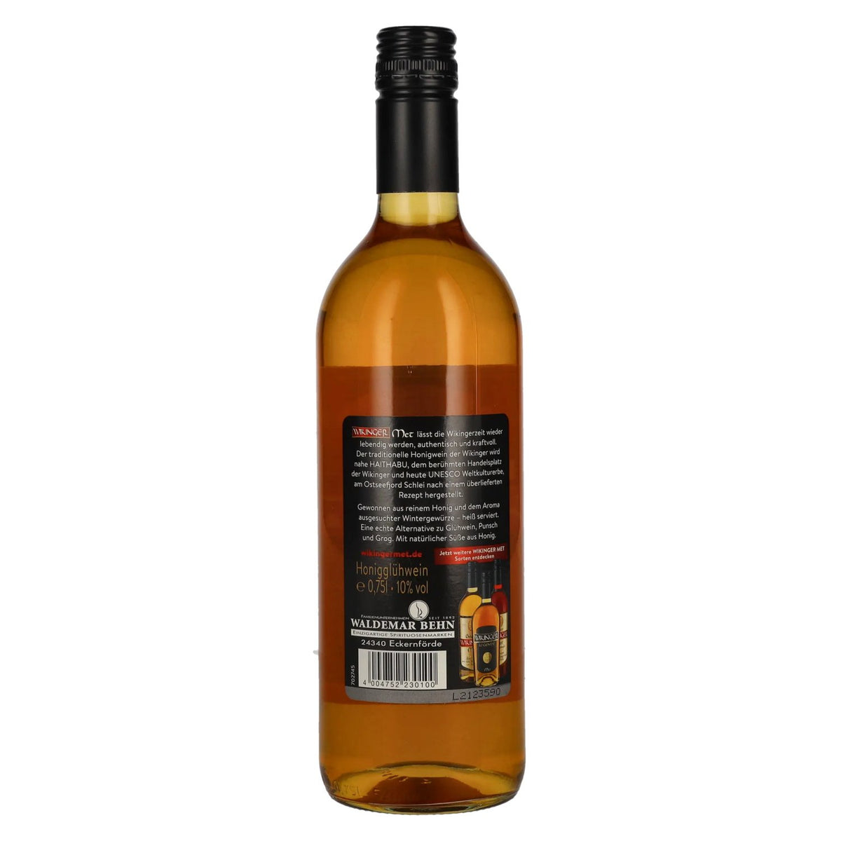 Wikinger Heißer Met Honigglühwein 10% Vol. 0,75l