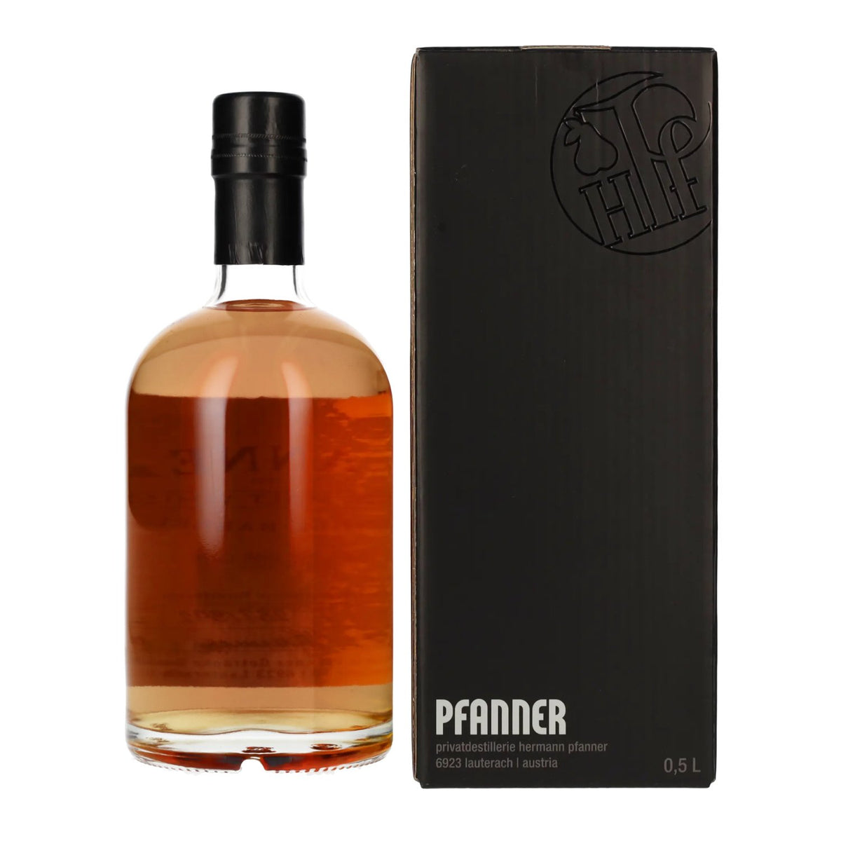 Pfanner Single Barrel First Fill Bourbon Oak Cask Single Malt Whisky 56.4% ABV, 0.5l in a gift box