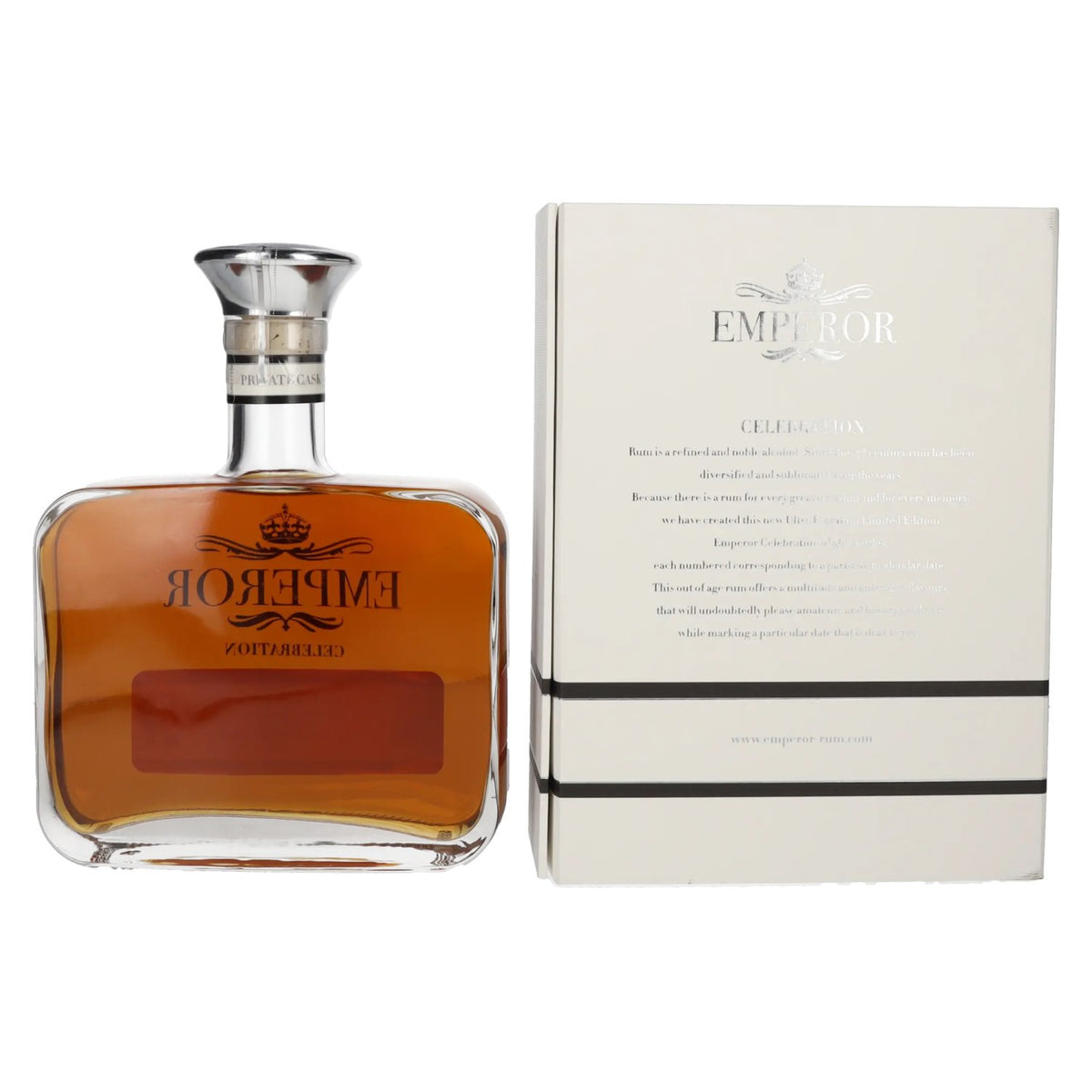 Emperor Mauritian Rum CELEBRATIONS PRIVATE CASK SELECTION Pinot Noir Finish 42% vol. 0,7 l in geschenkverpakking