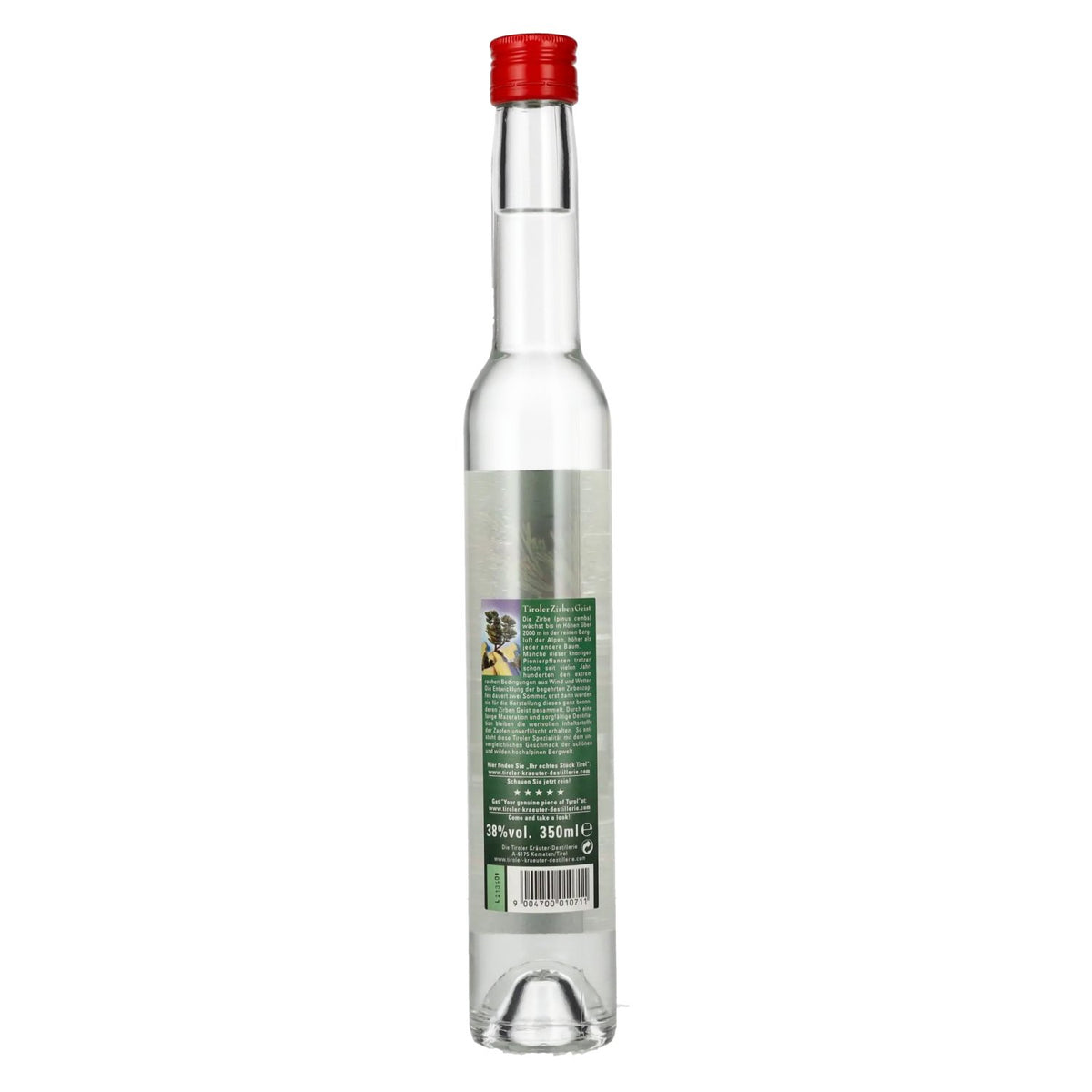 Baumann, eau-de-vie de pin cembro du Tyrol, 38 % vol., 0,35 l