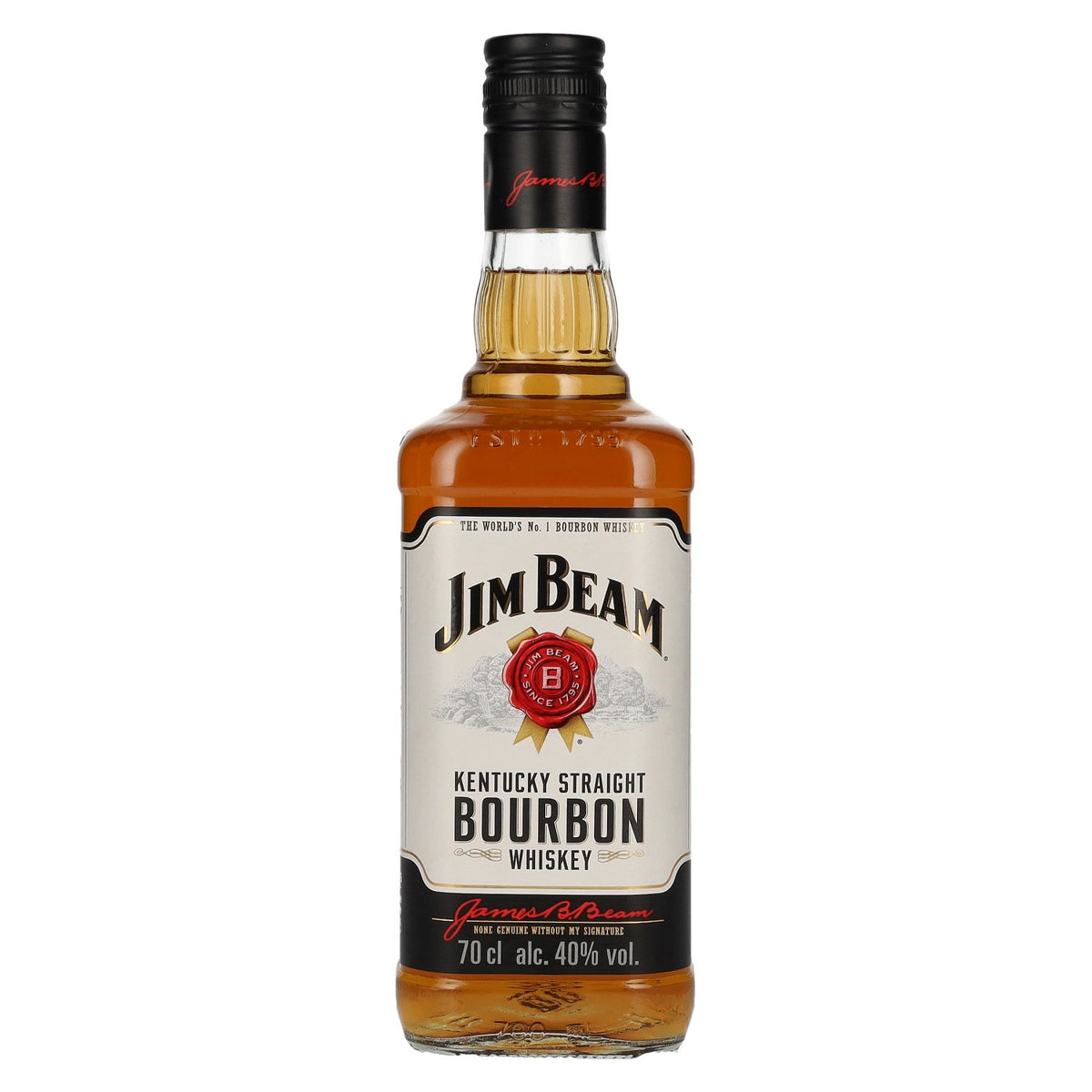 Whisky Jim Beam Kentucky Straight Bourbon, 40 % vol., 0,7 l