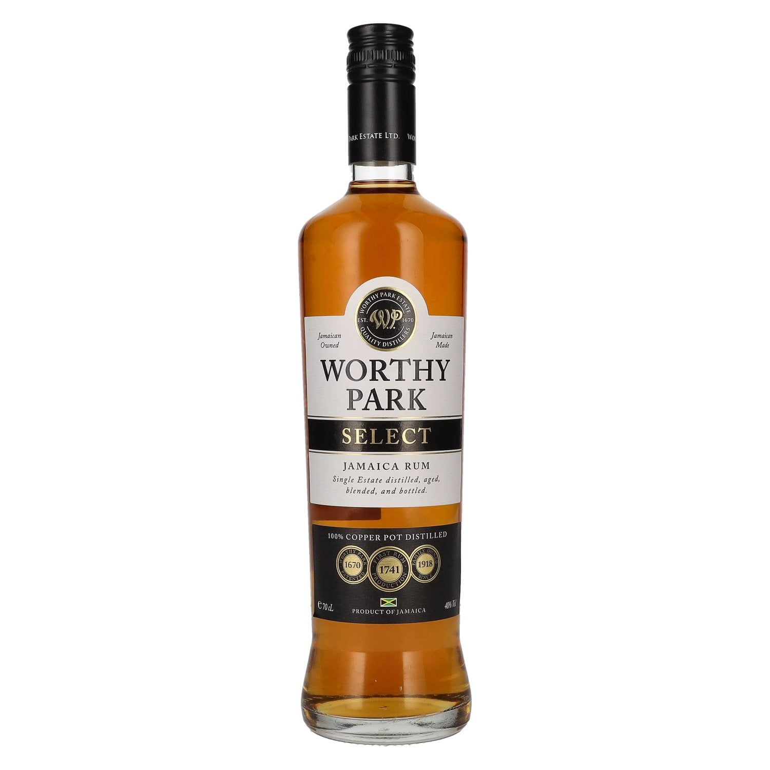 Worthy Park Select Jamaica Rum 40% vol. 0,7l