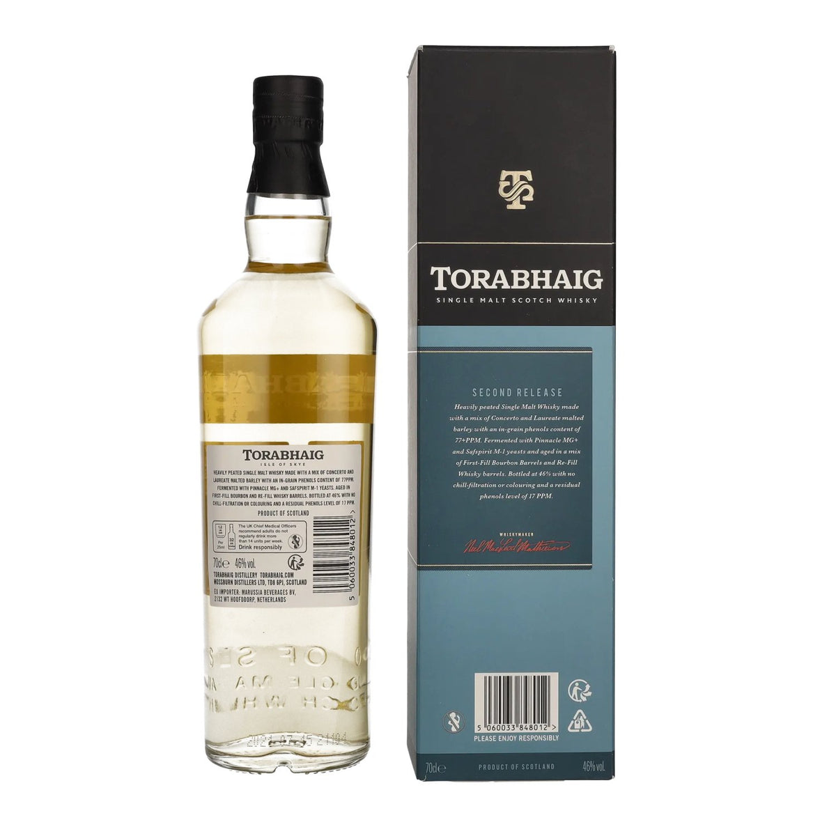 Torabhaig ALLT GLEANN The Legacy Series Single Malt 46% vol. 0,7 l in geschenkverpakking