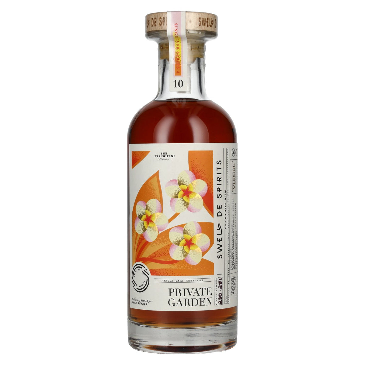 Foursquare PRIVAT GARDEN Swell De Spirits Single Cask Rum Series 4–10 2006 59% vol. 0.5l