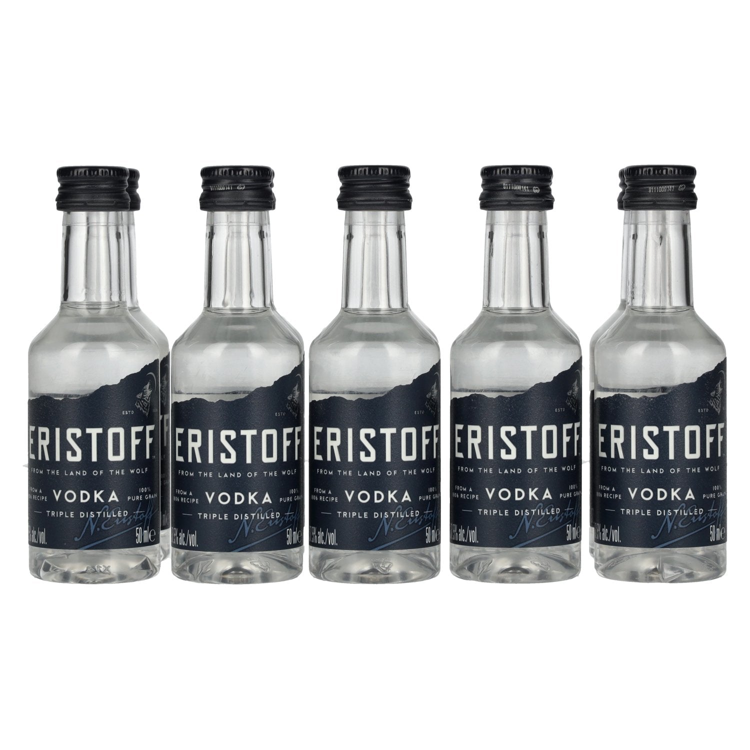 Eristoff Premium Wodka 37,5% Vol. 10x0,05l PET