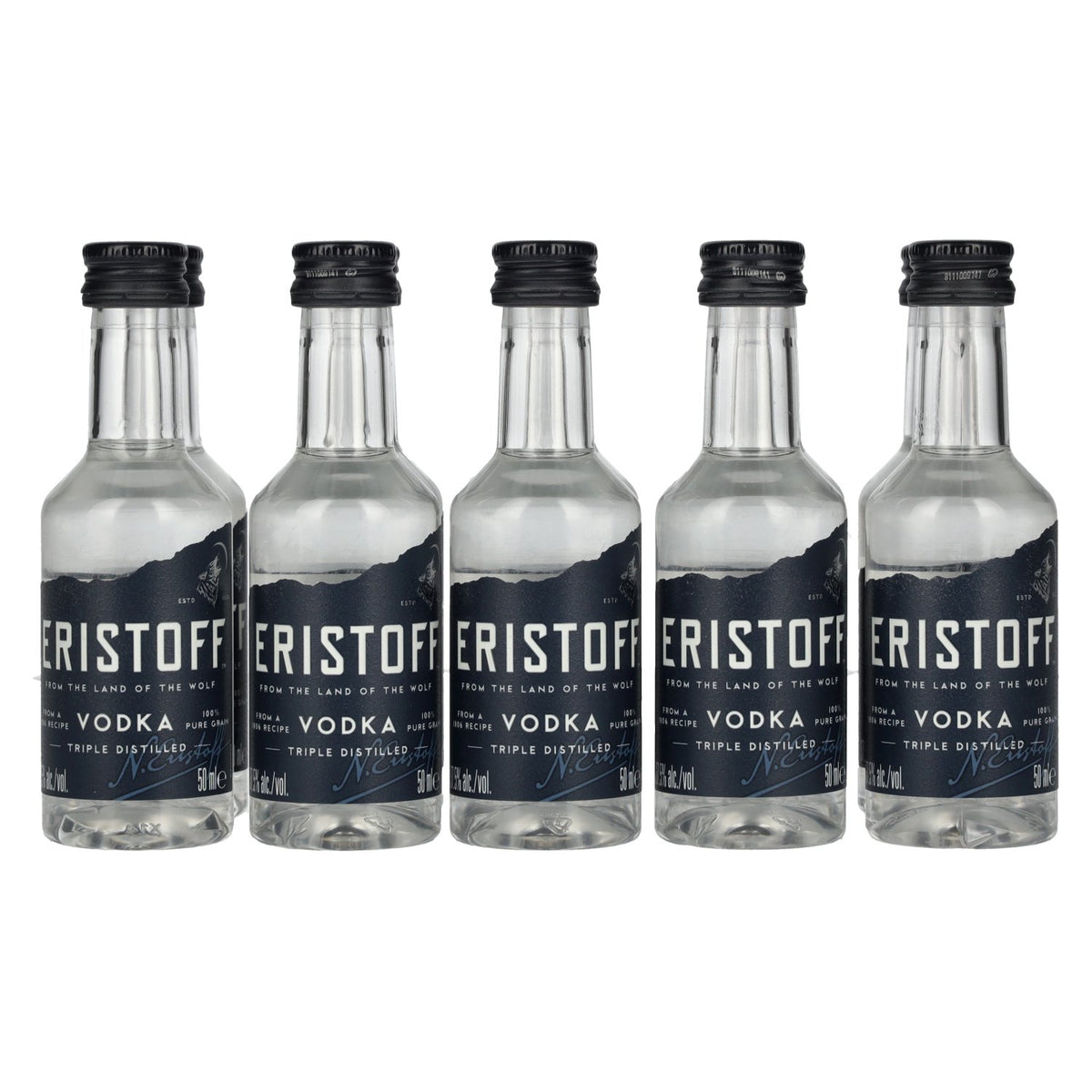 Eristoff Premium Vodka 37,5% Vol. 10x0,05l PET