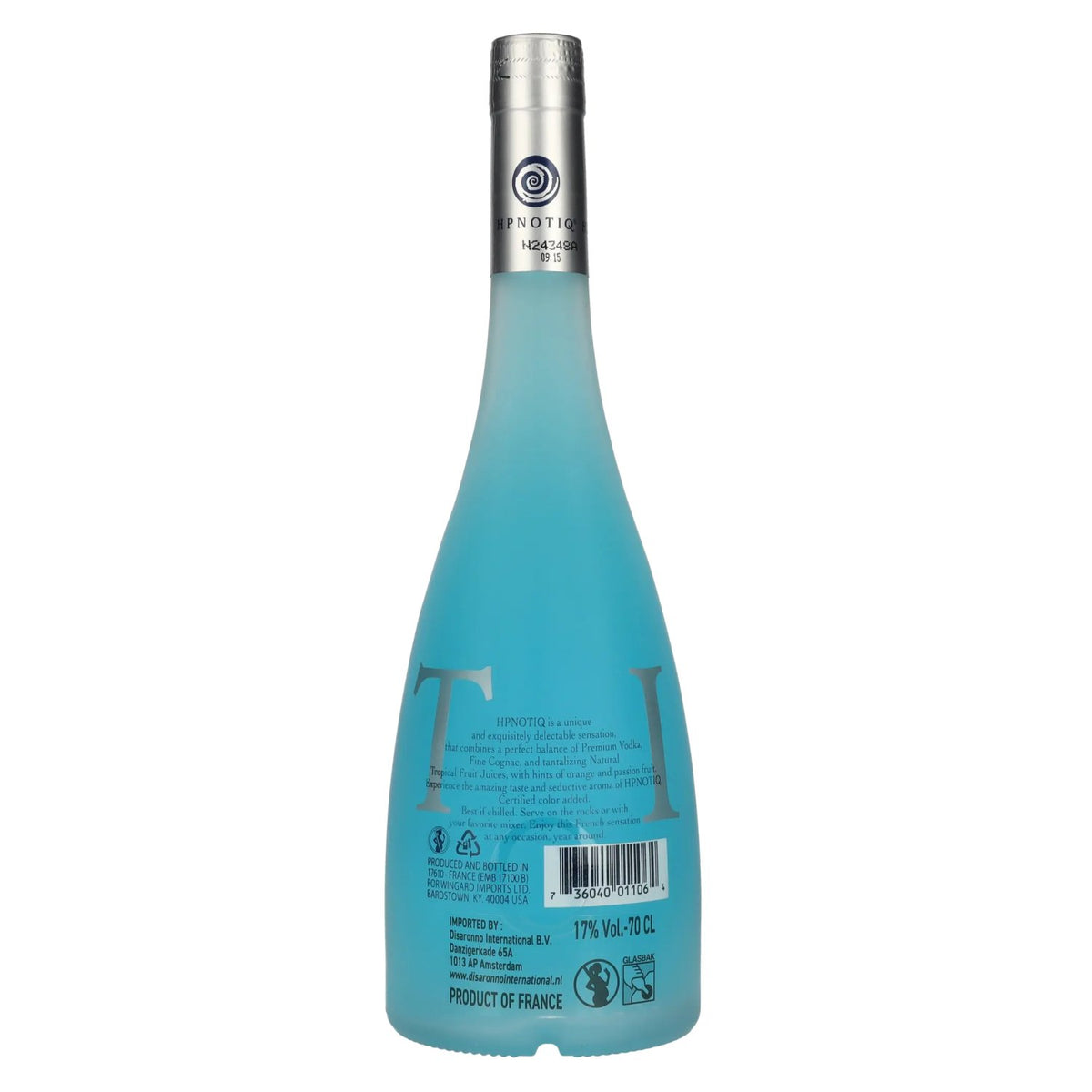 Hpnotiq Liqueur 17% ABV 0.7 l