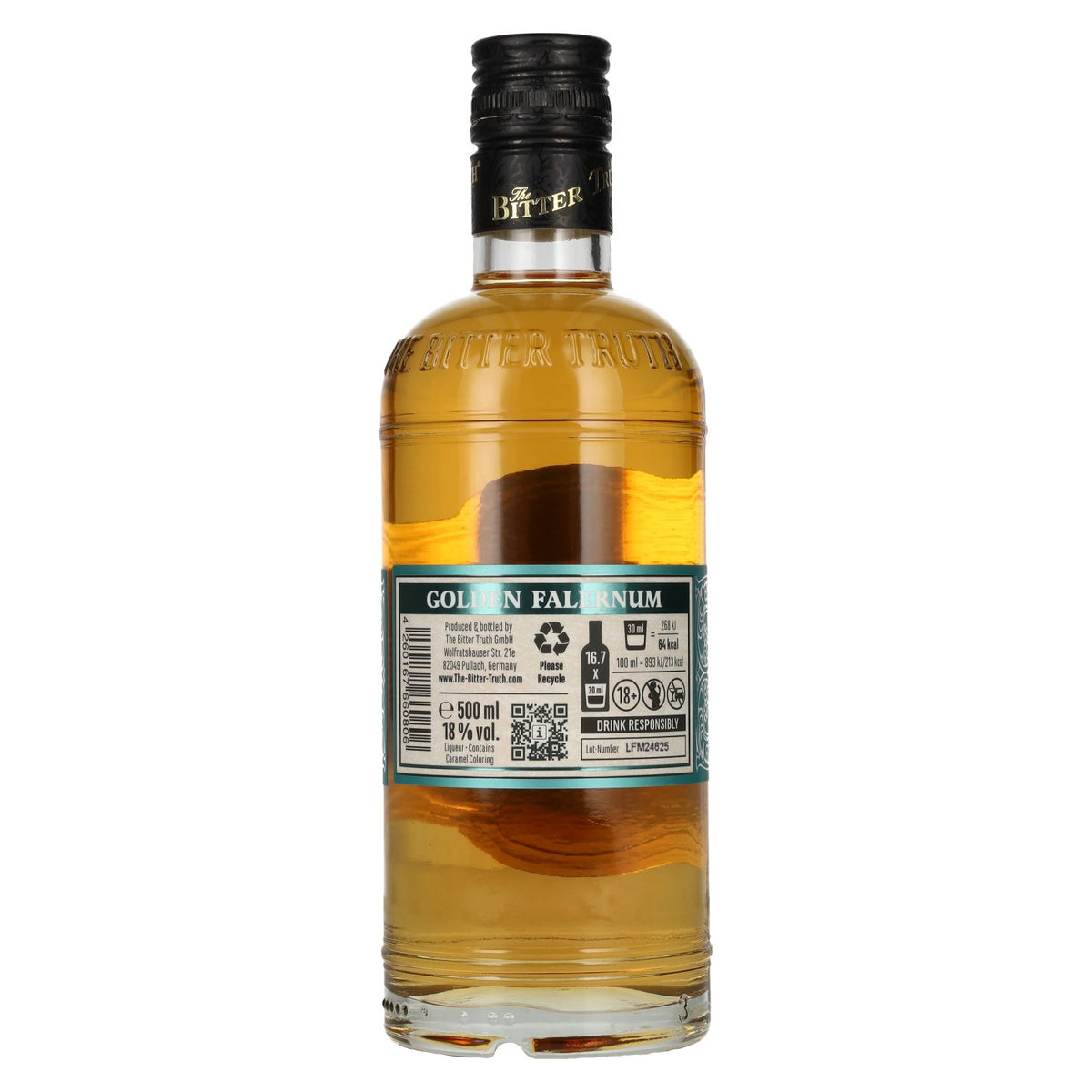 The Bitter Truth Golden Falernum Spiced Rum Liqueur 18% Vol. 0,5l
