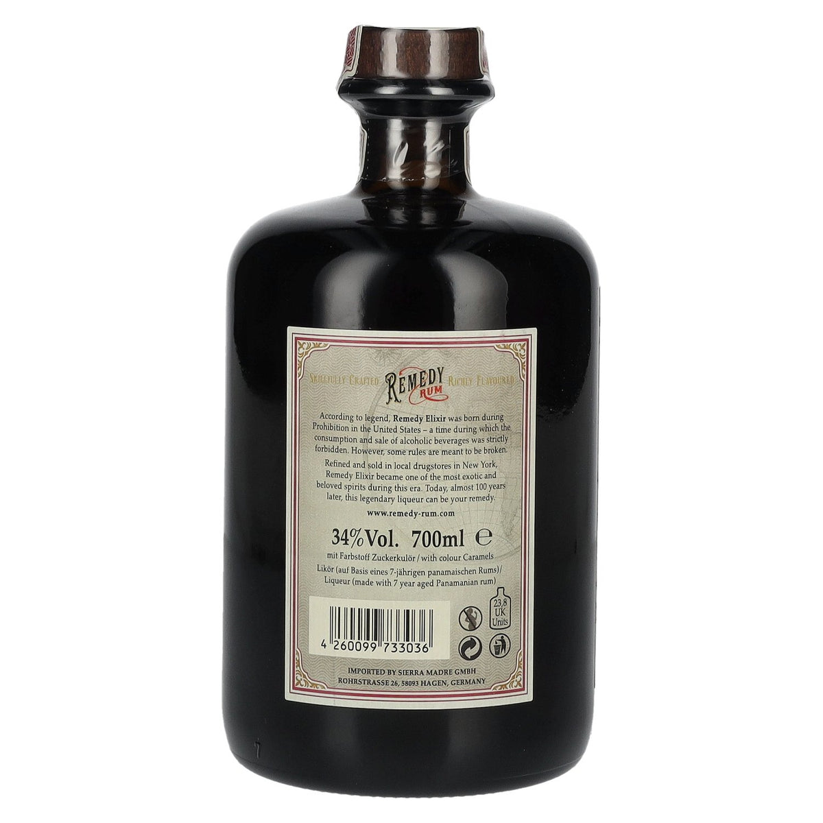 Liqueur de rhum Remedy Elixir 34 % vol. 0,7 l