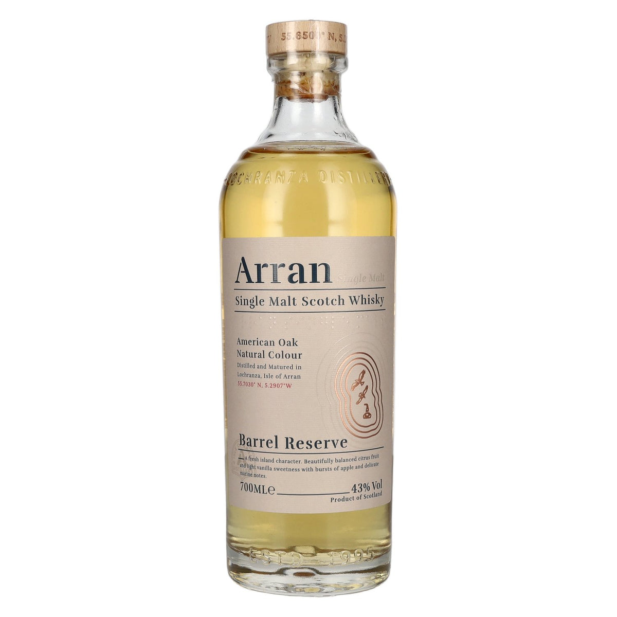 Arran Single Malt American Oak BARREL RESERVE 43% Vol. 0,7l