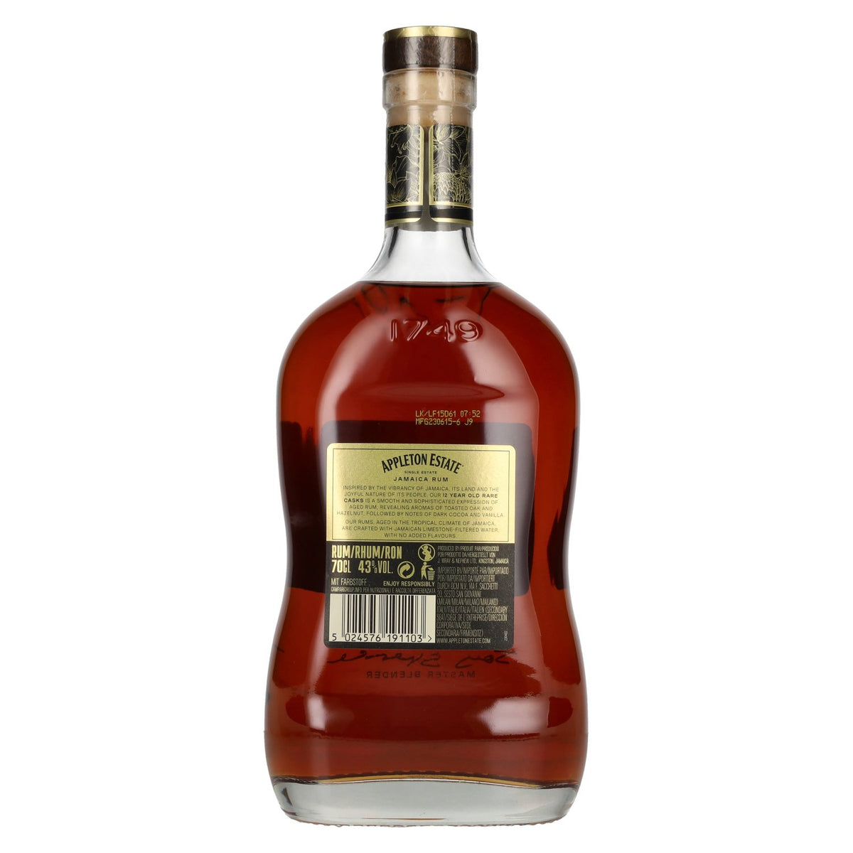 Appleton Estate 12 Years Old Rare Casks Jamaica Rum 43% Vol. 0,7l