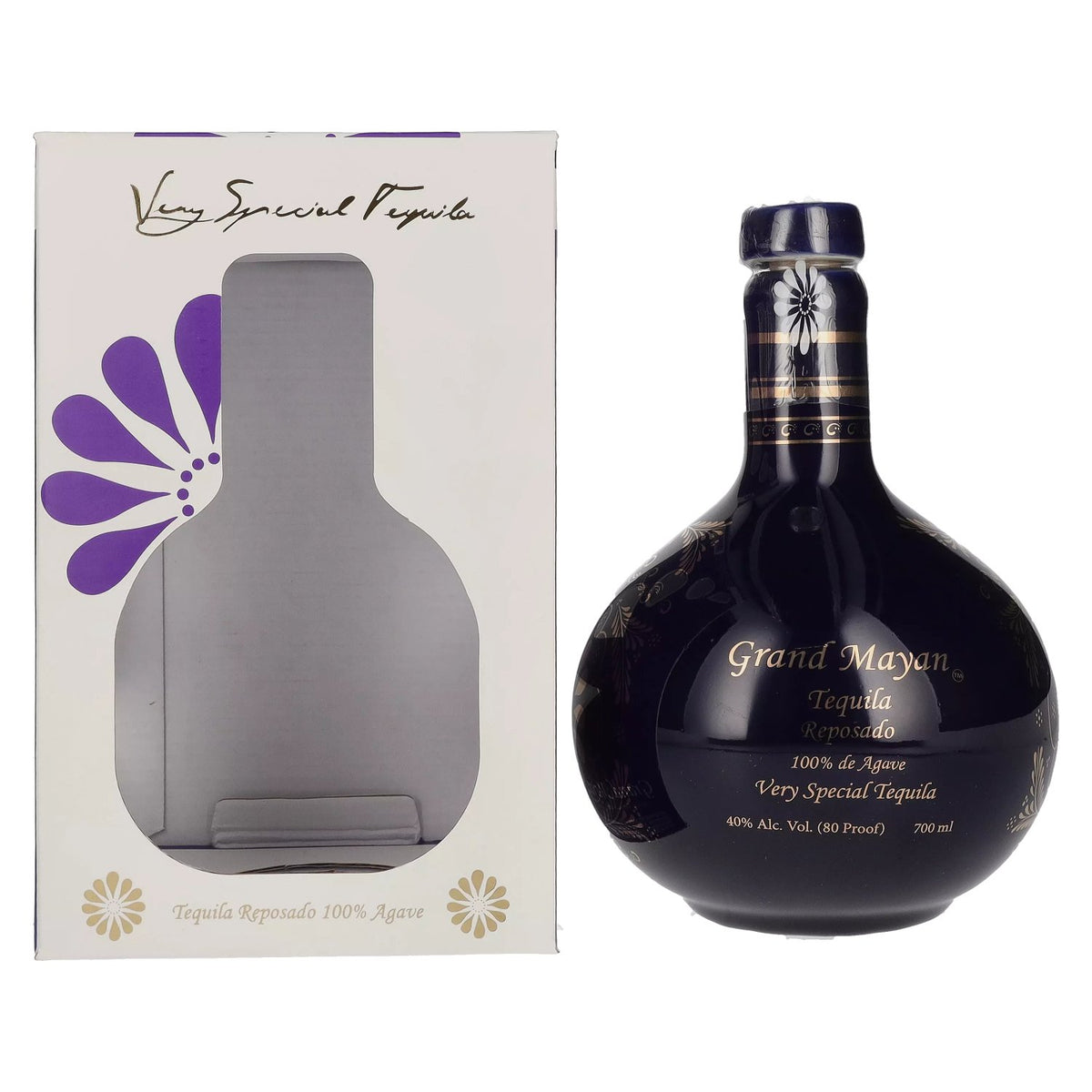 Grand Mayan REPOSADO Tequila 100% de Agave 40% Vol. 0,7l in Geschenkbox