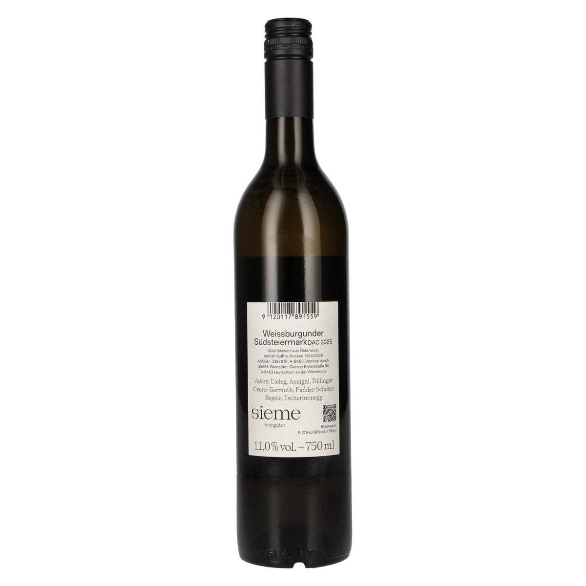 SK Sturm Schwoaz Pinot Blanc Südsteiermark DAC 2025 11% Vol. 0,75l