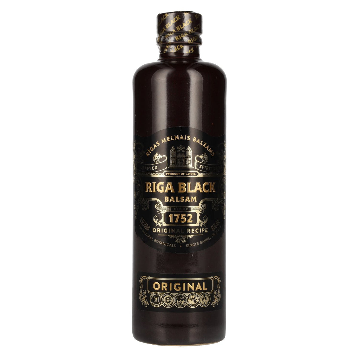Riga Black Balsam 1752 ORIGINAL Recipe 45% vol. 0.5 l