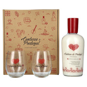 Cantares de Portugal Licor de Arroz Doce 15% Vol. 0,7l in Geschenkbox mit 2 Gläsern