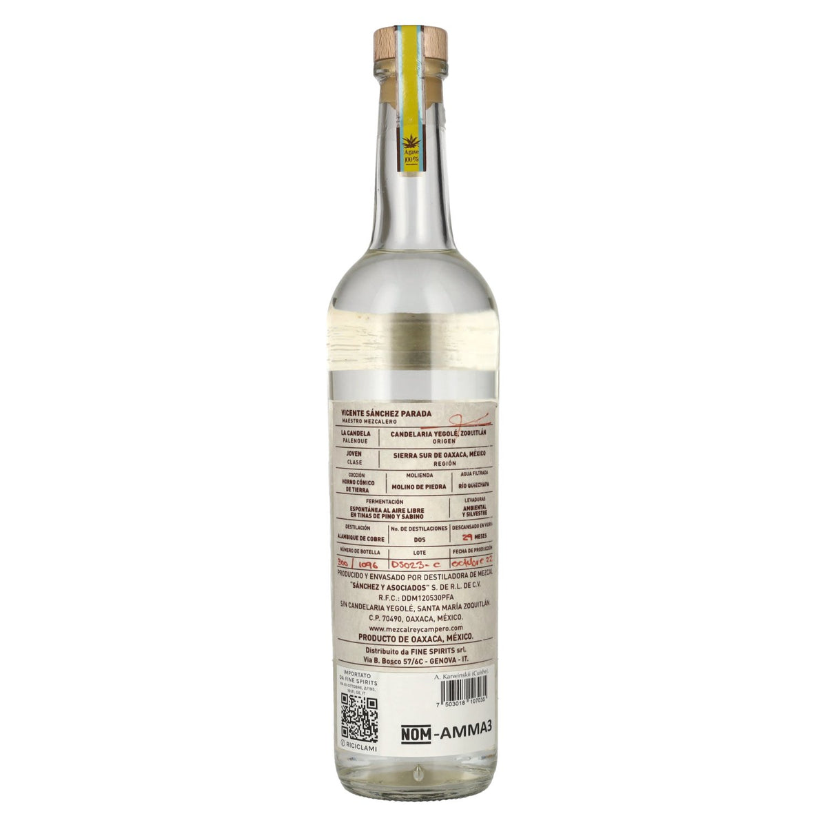 Rey Campero Mezcal CUISHE 48,7 % vol. 0,7 l