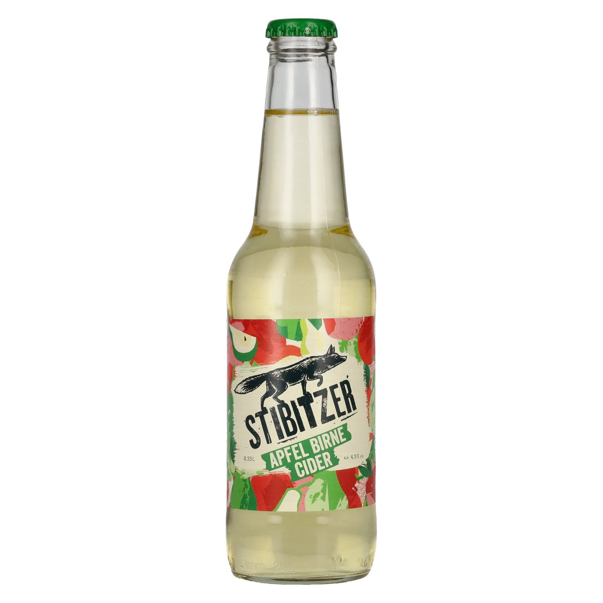 Stibitzer Cider de pommes et de poires, 4,5 % vol., 6 x 4 x 0,33 l