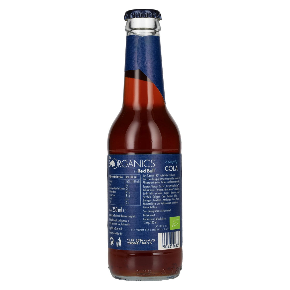 Red Bull Organics by Red Bull Simply COLA 0,25 l