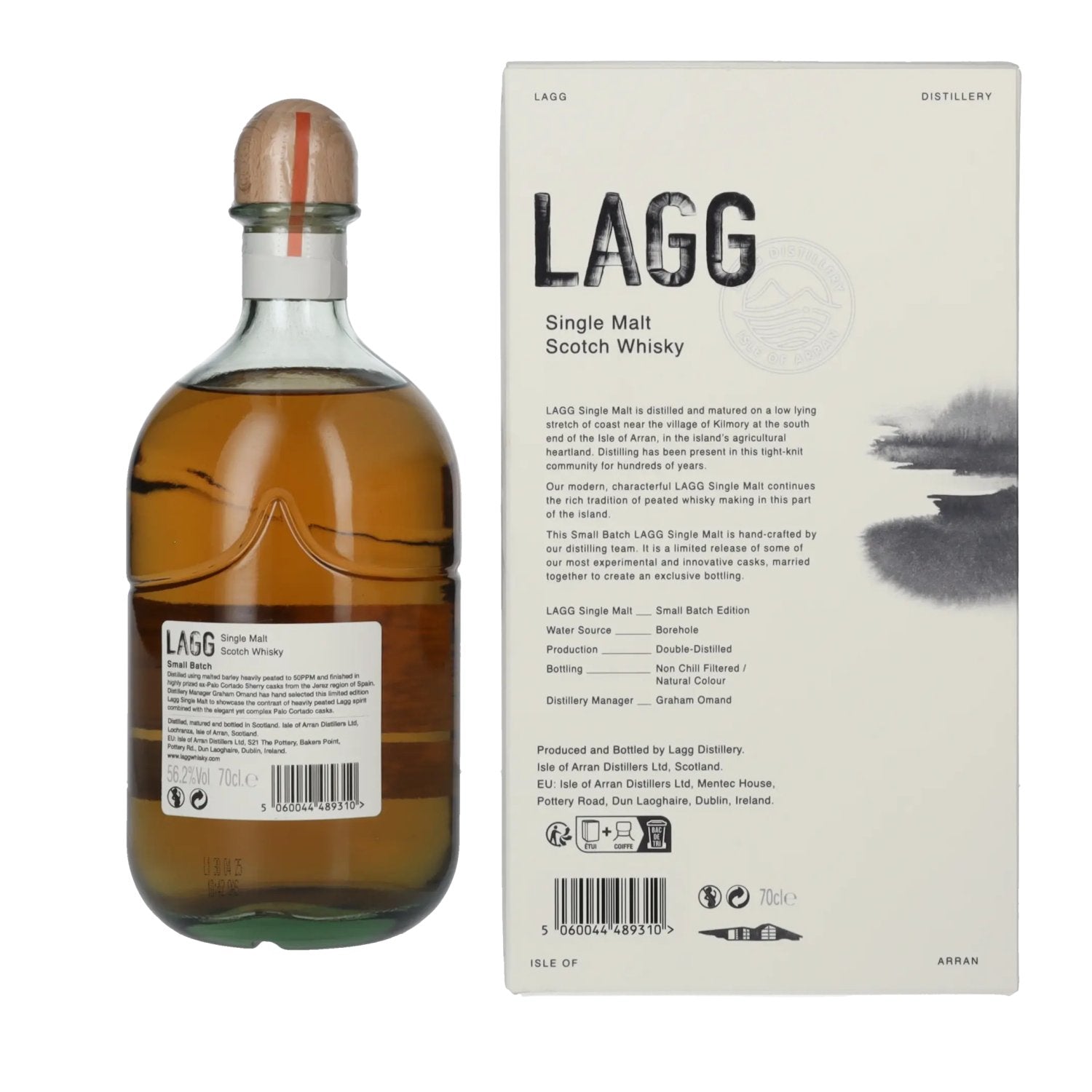 LAGG Small Batch Single Malt Scotch Whisky ex-Palo Cortado Sherry Cask 56,2% Vol. 0,7l in gift box