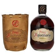 Pampero Aniversario Reserva Exclusiva Extra Añejo Rum 40% ABV 0.7l in a leather case