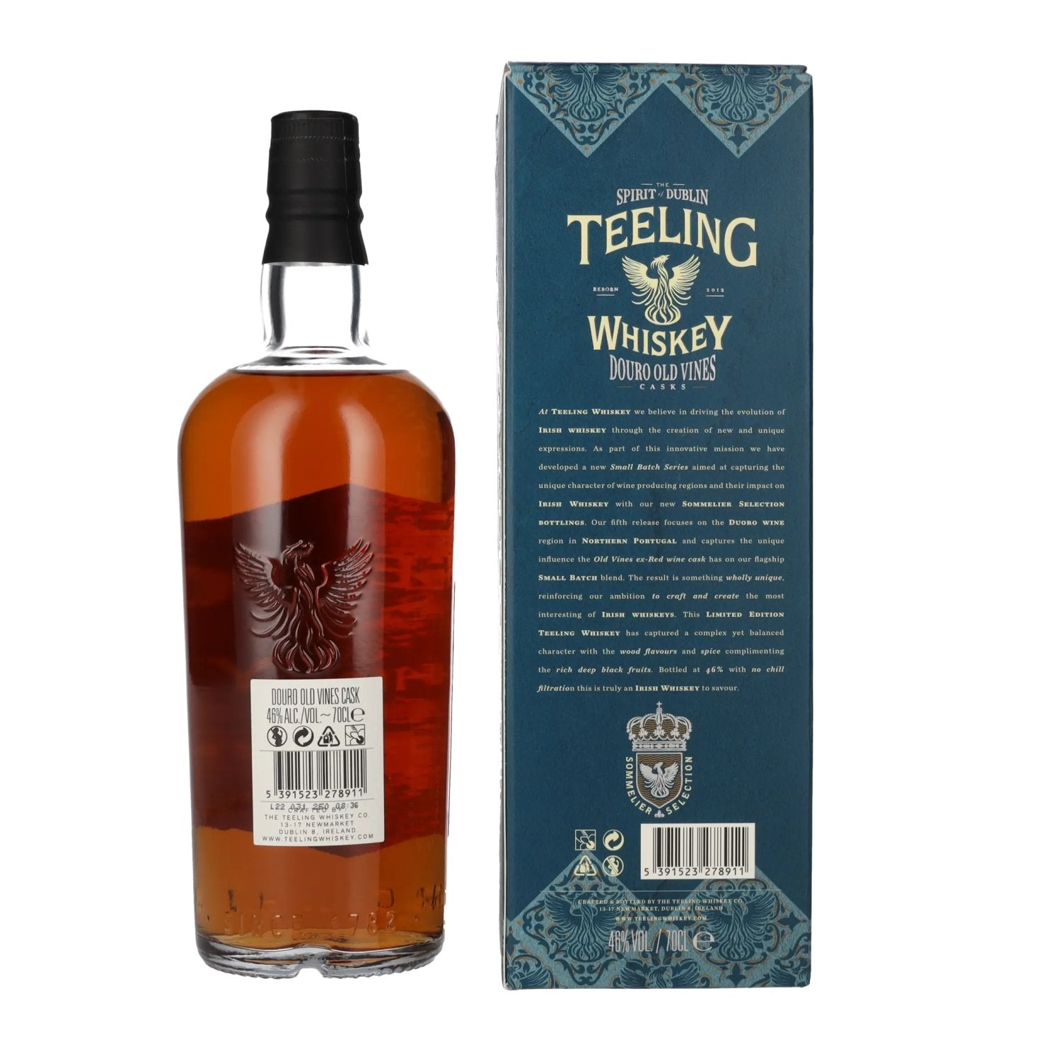 Teeling Whiskey Sommelier Selection DOURO OLD VINES Casks 46% Vol. 0,7l in gift box