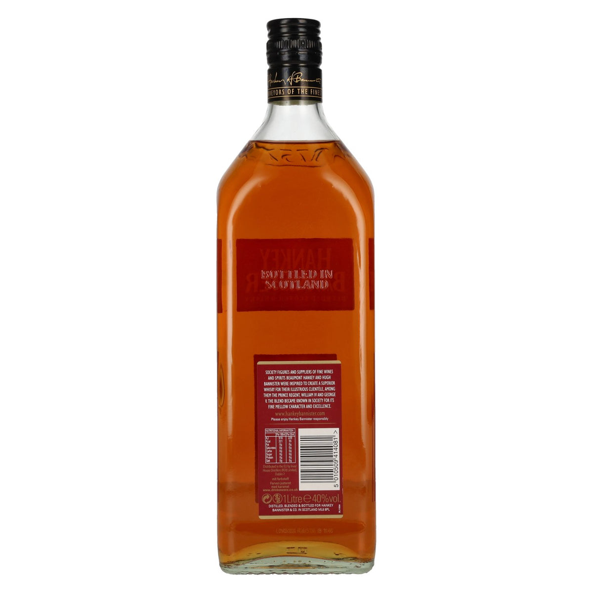 Hankey Bannister ORIGINAL Blended Scotch Whisky 40 % vol. 1 l
