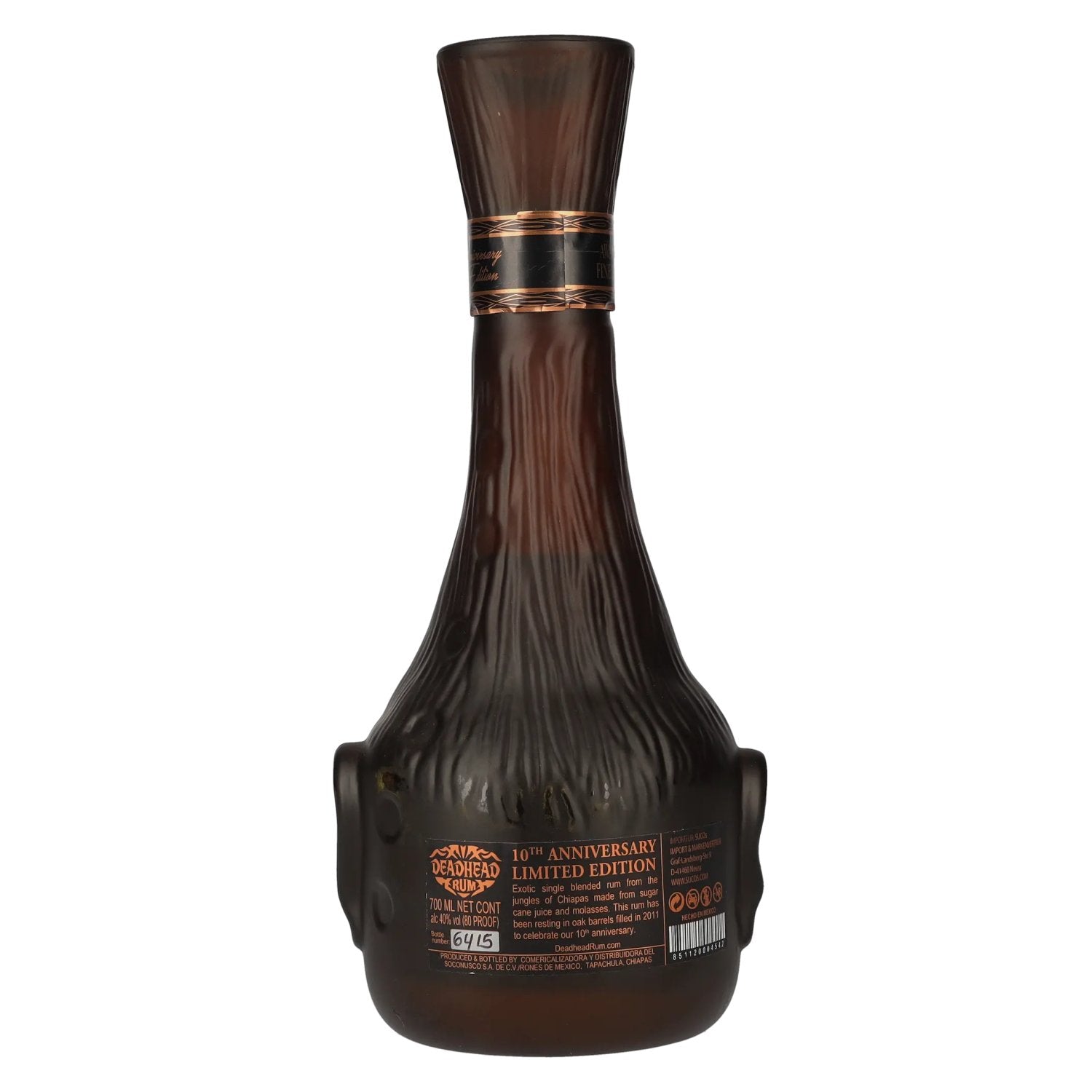Deadhead 10 Years Old Rum Limited Edition 40% Vol. 0,7l