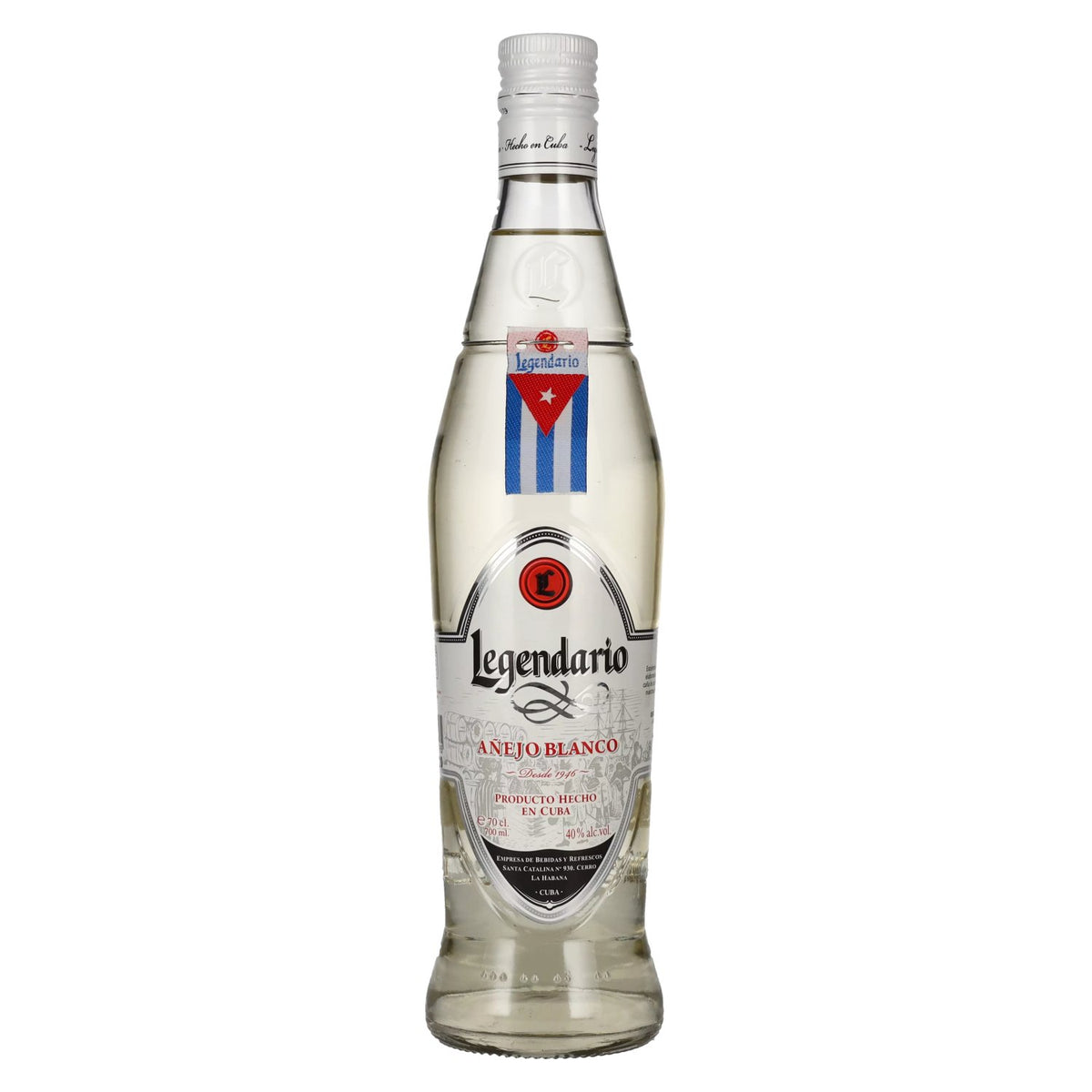 Legendario Añejo Blanco 40 % vol. 0,7 l