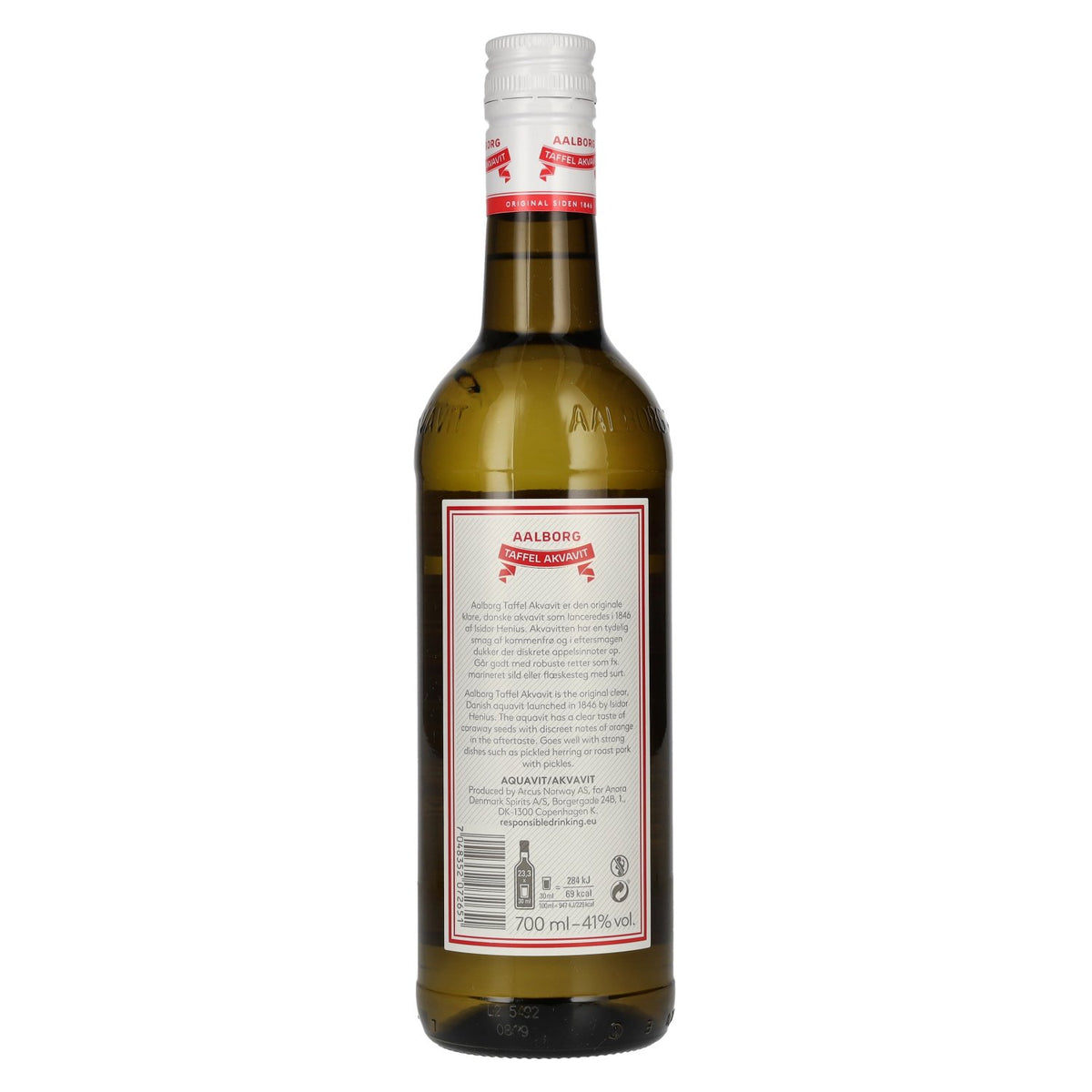 Aalborg Taffel Akvavit 41% vol. 0,7 l
