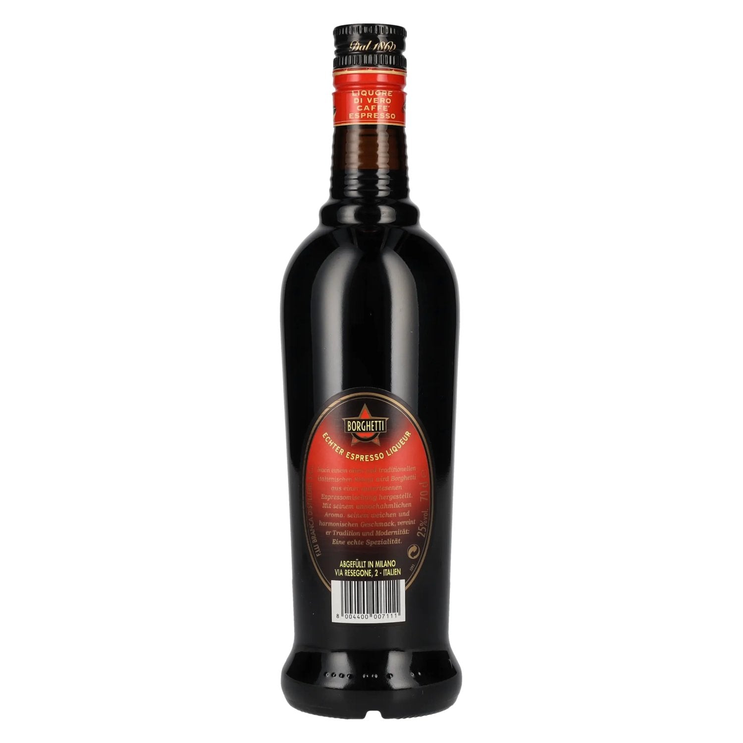 Borghetti Espresso Likeur 25% Vol. 0,7l