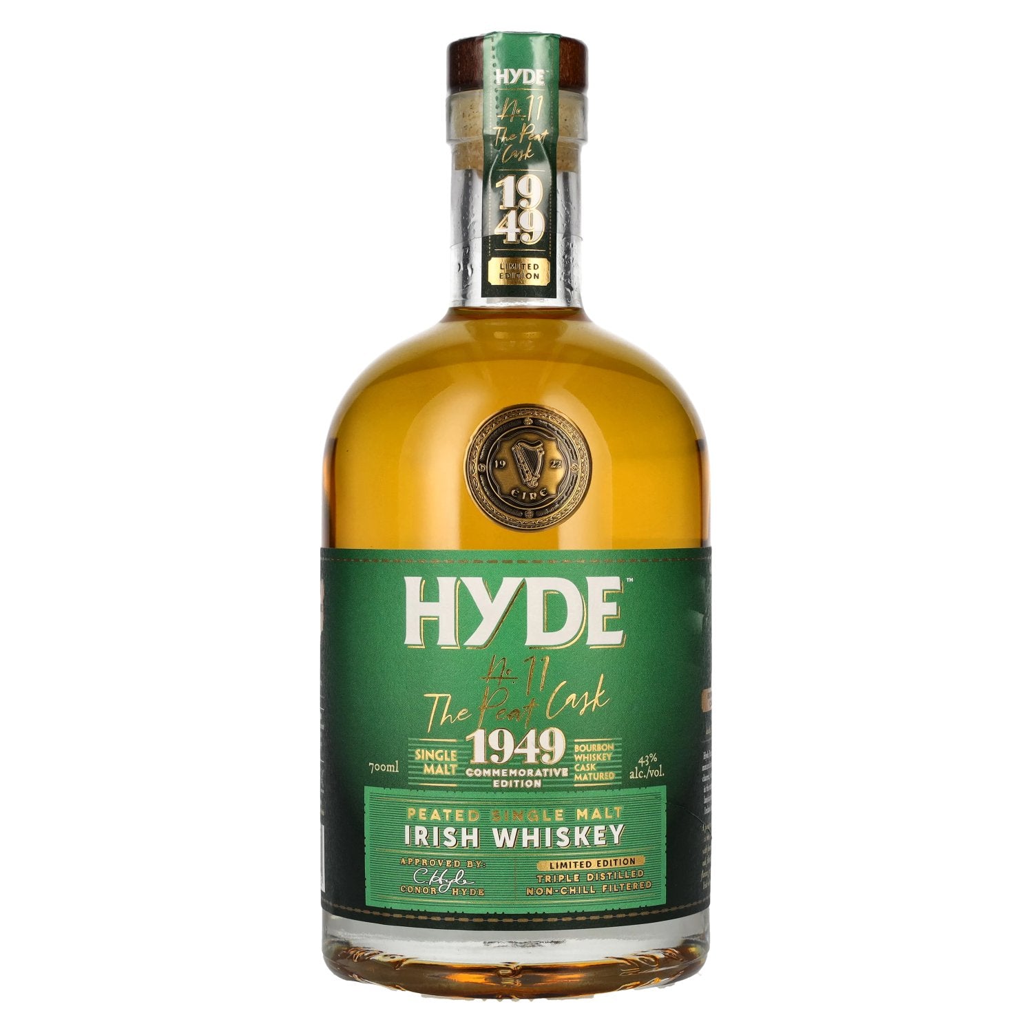 Hyde No.11 THE PEAT CASK 1949 Commemorative Edition 43% vol. 0,7l