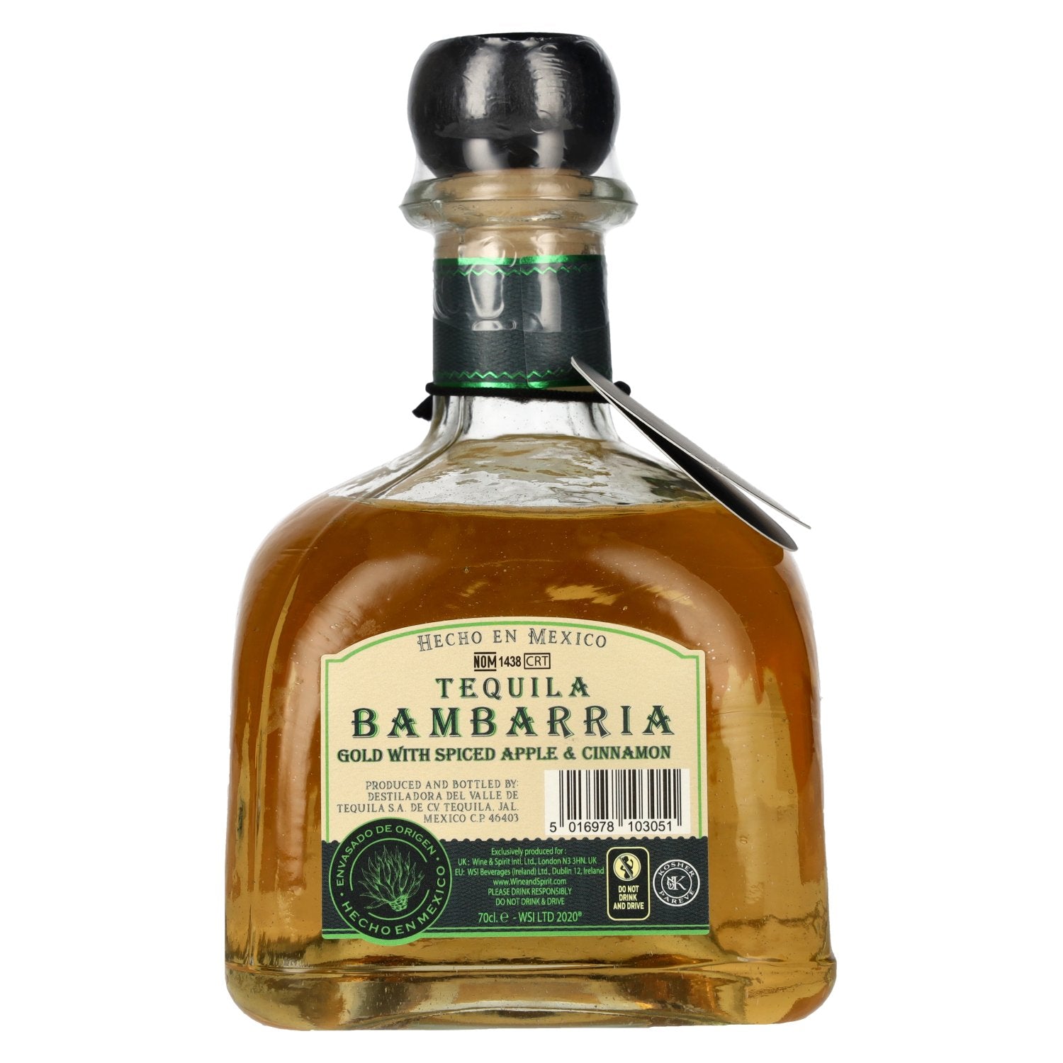 Bambarria Tequila Gold SPICED APPLE & CINNAMON 35% Vol. 0,7l