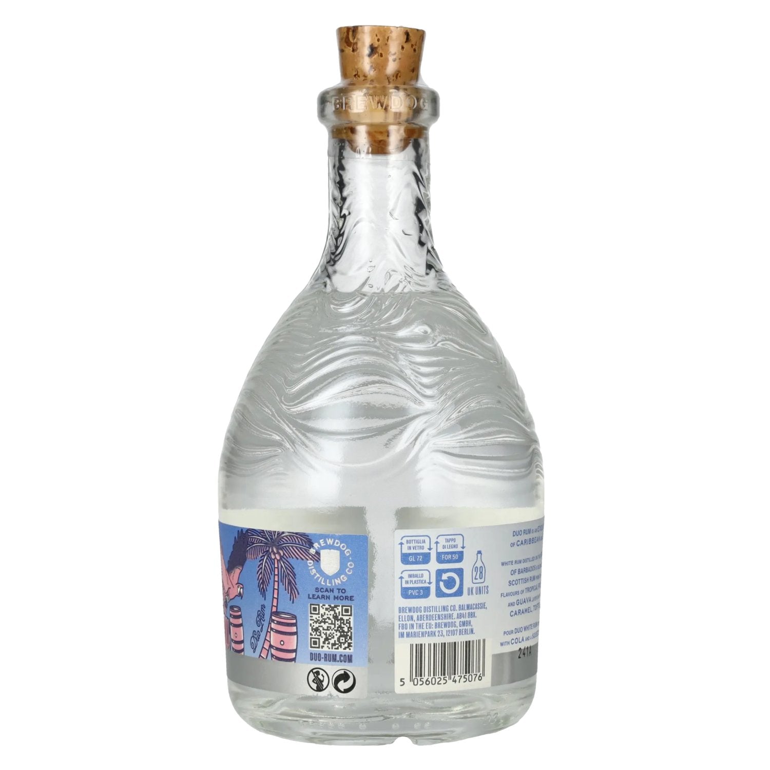 BrewDog Duo White Rum 40% Vol. 0,7l