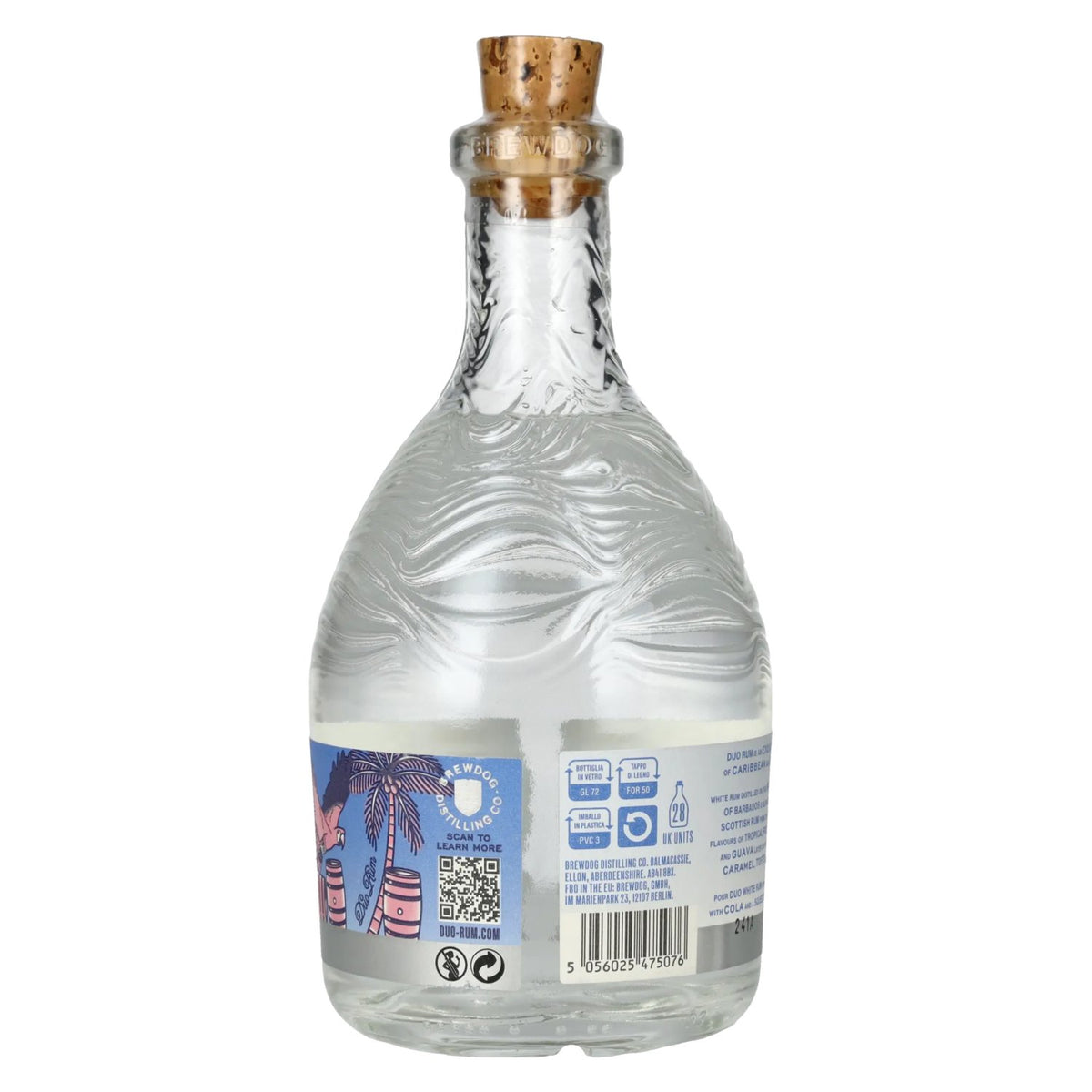 BrewDog Duo Rhum blanc 40 % vol. 0,7 l