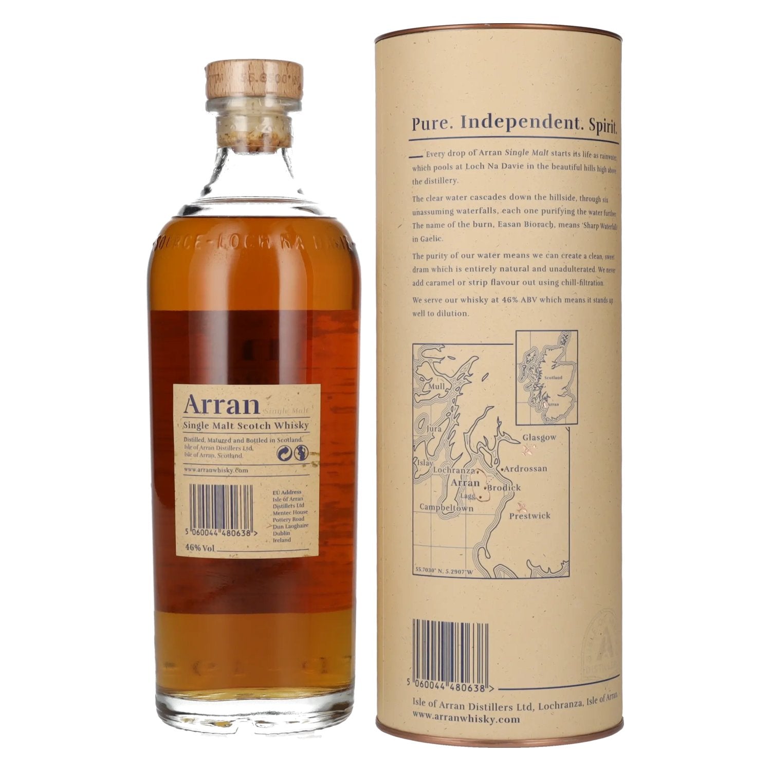 Arran 10 Years Old Single Malt Scotch Whisky 46% Vol. 0,7l in Geschenkbox