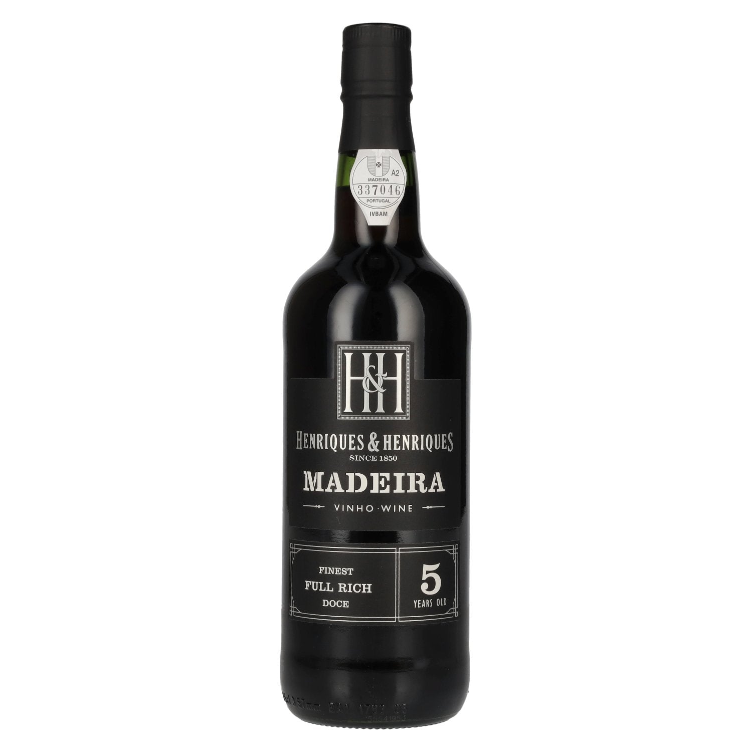 Henriques &amp; Henriques 5 Years Old Finest Full Rich Doce Madeira Vinho 19% Vol. 0,75l
